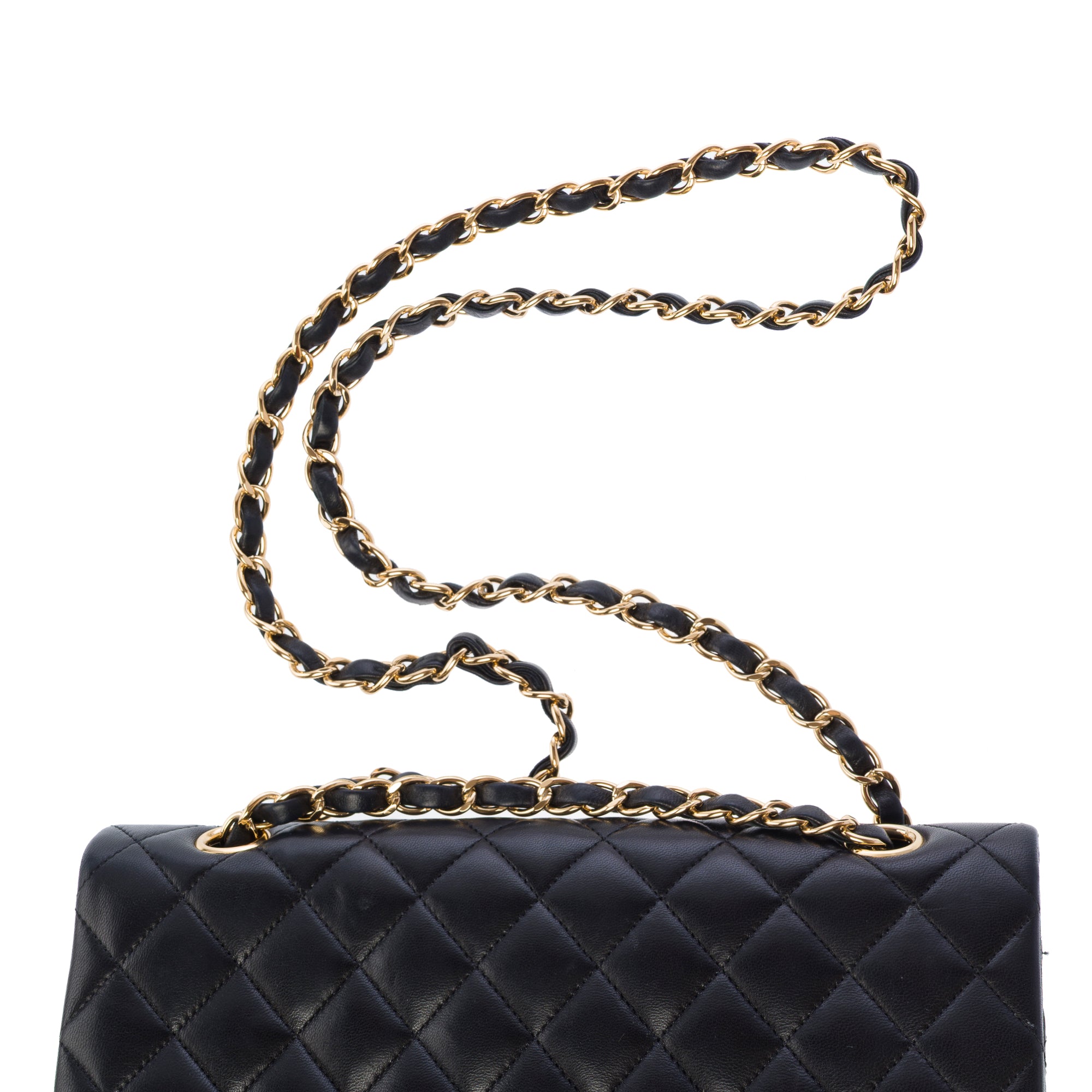 Sac CHANEL Timeless/Classique en Cuir Noir - 103460