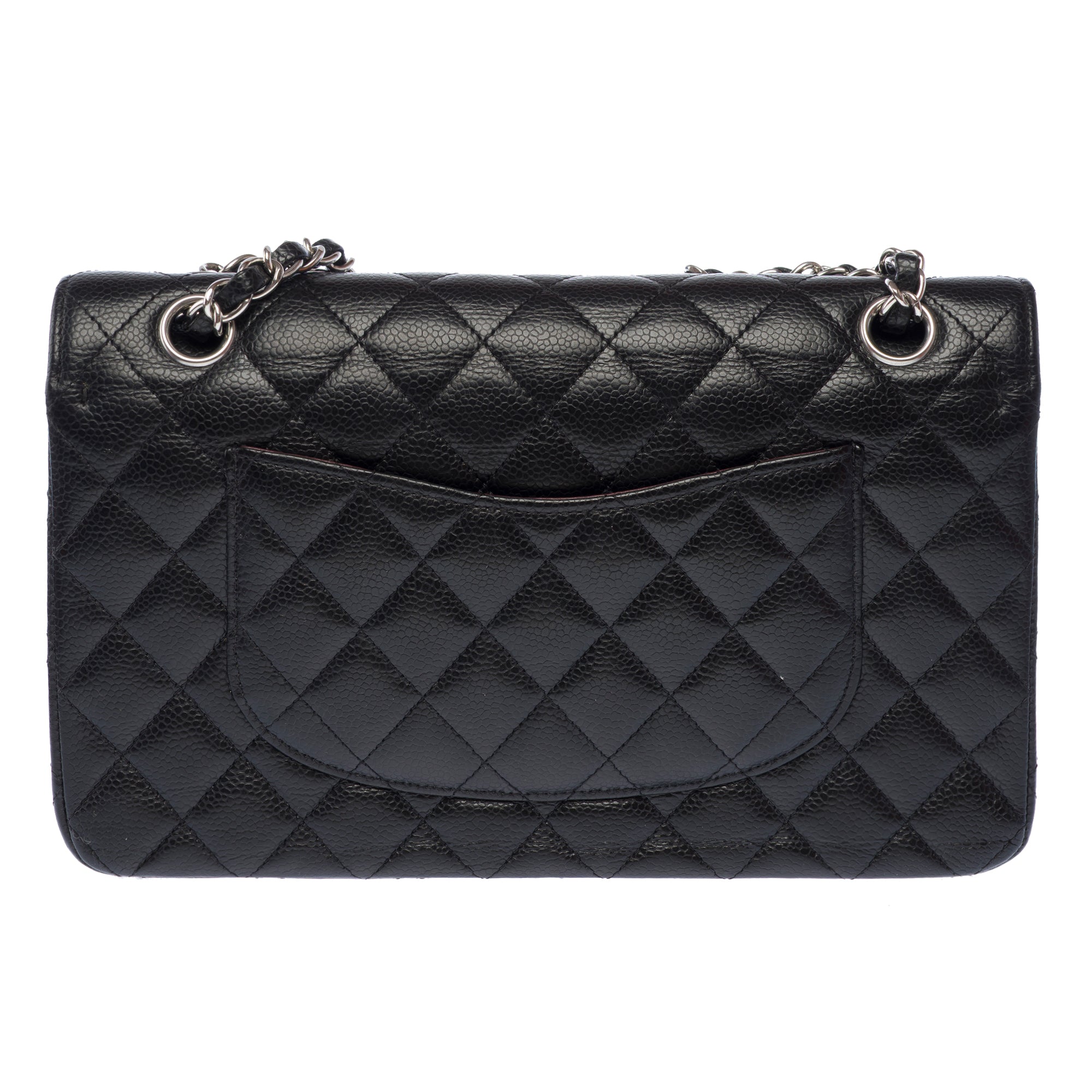 Sac CHANEL Timeless/Classique en Cuir Noir - 103459