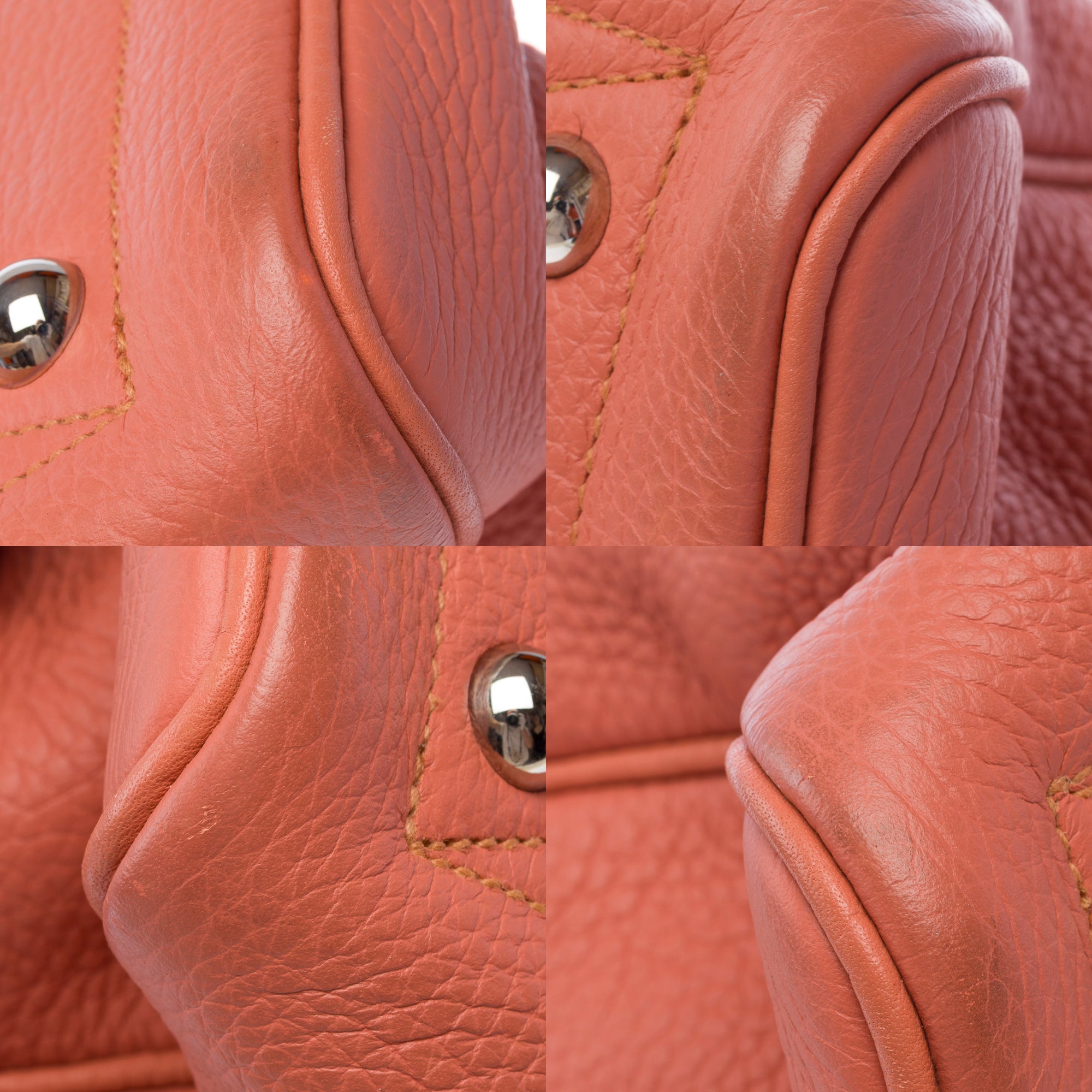 Sac HERMES Victoria en Cuir Rose - 103481