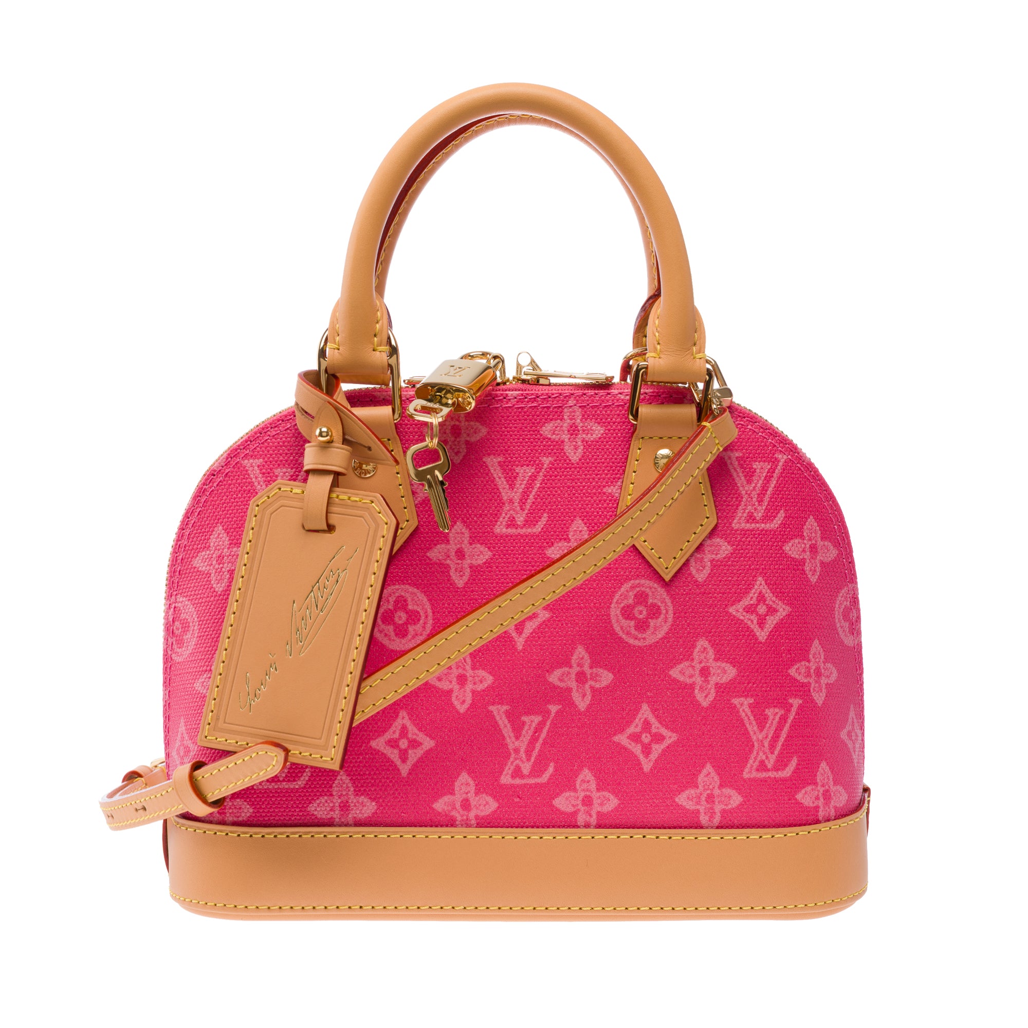 Sac LOUIS VUITTON Alma BB en Toile Rose - 103478