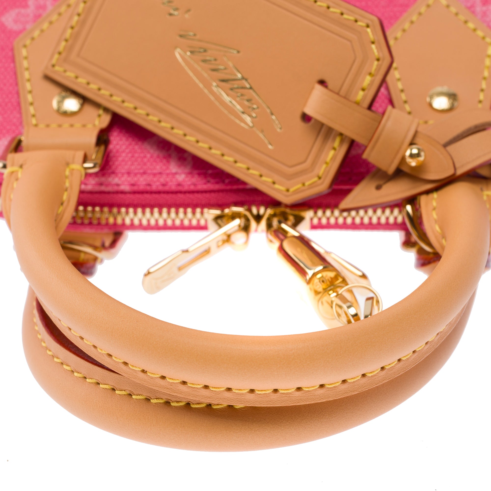 Sac LOUIS VUITTON Alma BB en Toile Rose - 103478