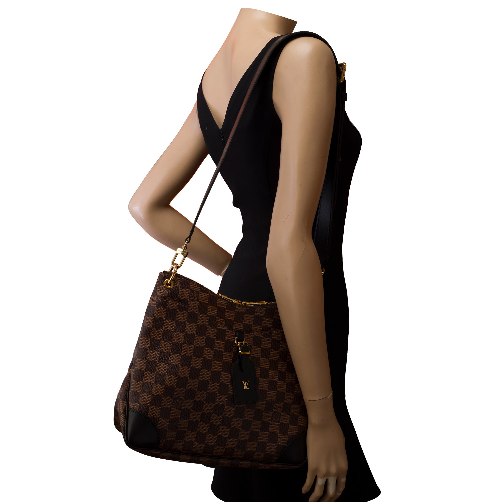 Sac LOUIS VUITTON Odeon en Toile Marron - 103479