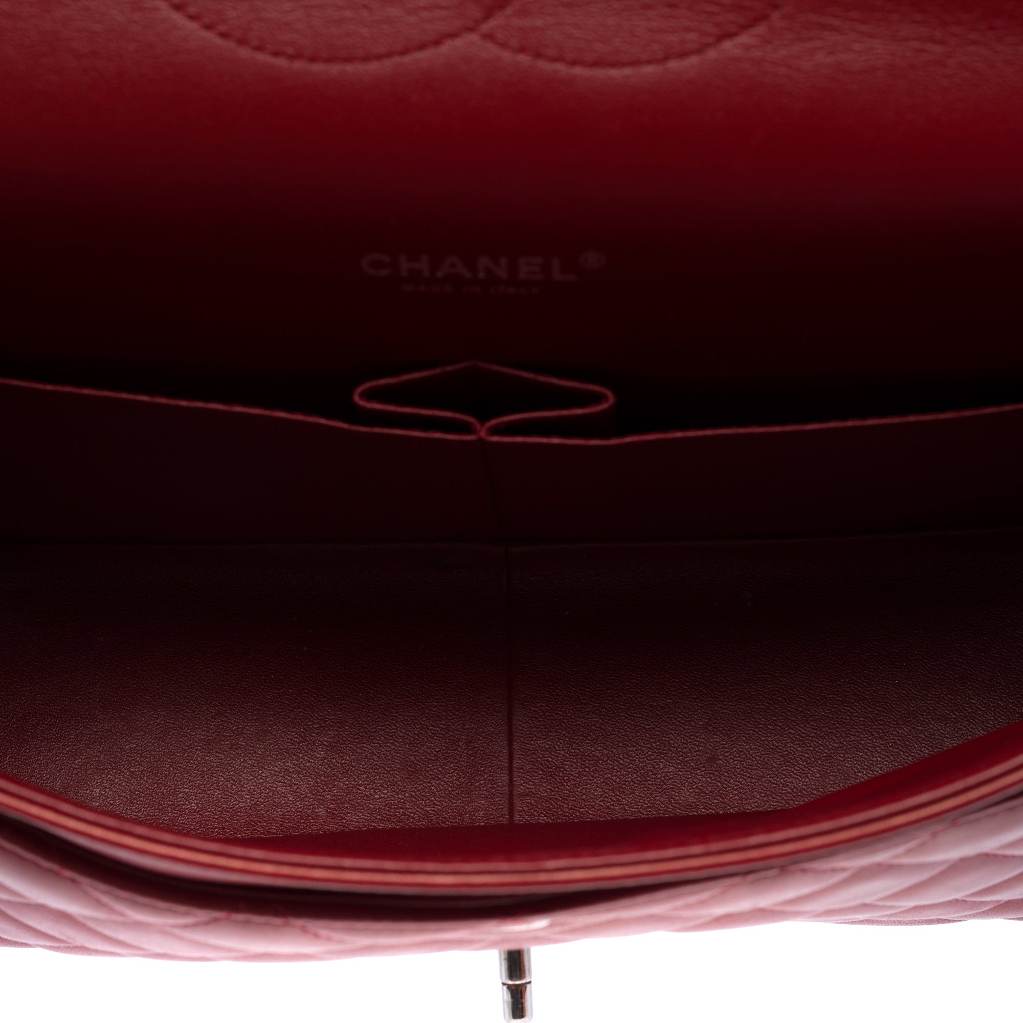 Sac CHANEL Timeless/Classique en Cuir Rouge - 103495
