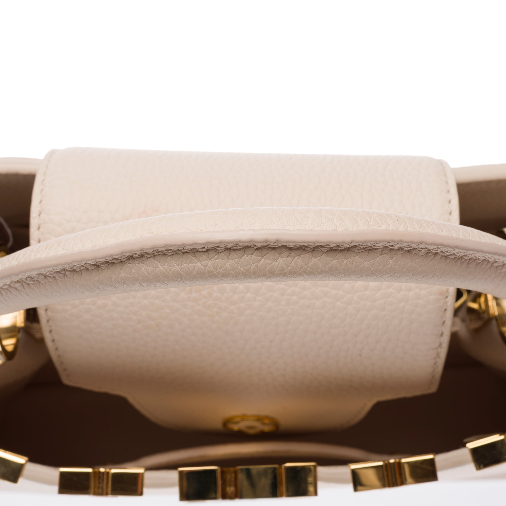 Sac LOUIS VUITTON Capucines en Cuir Rose - 103496