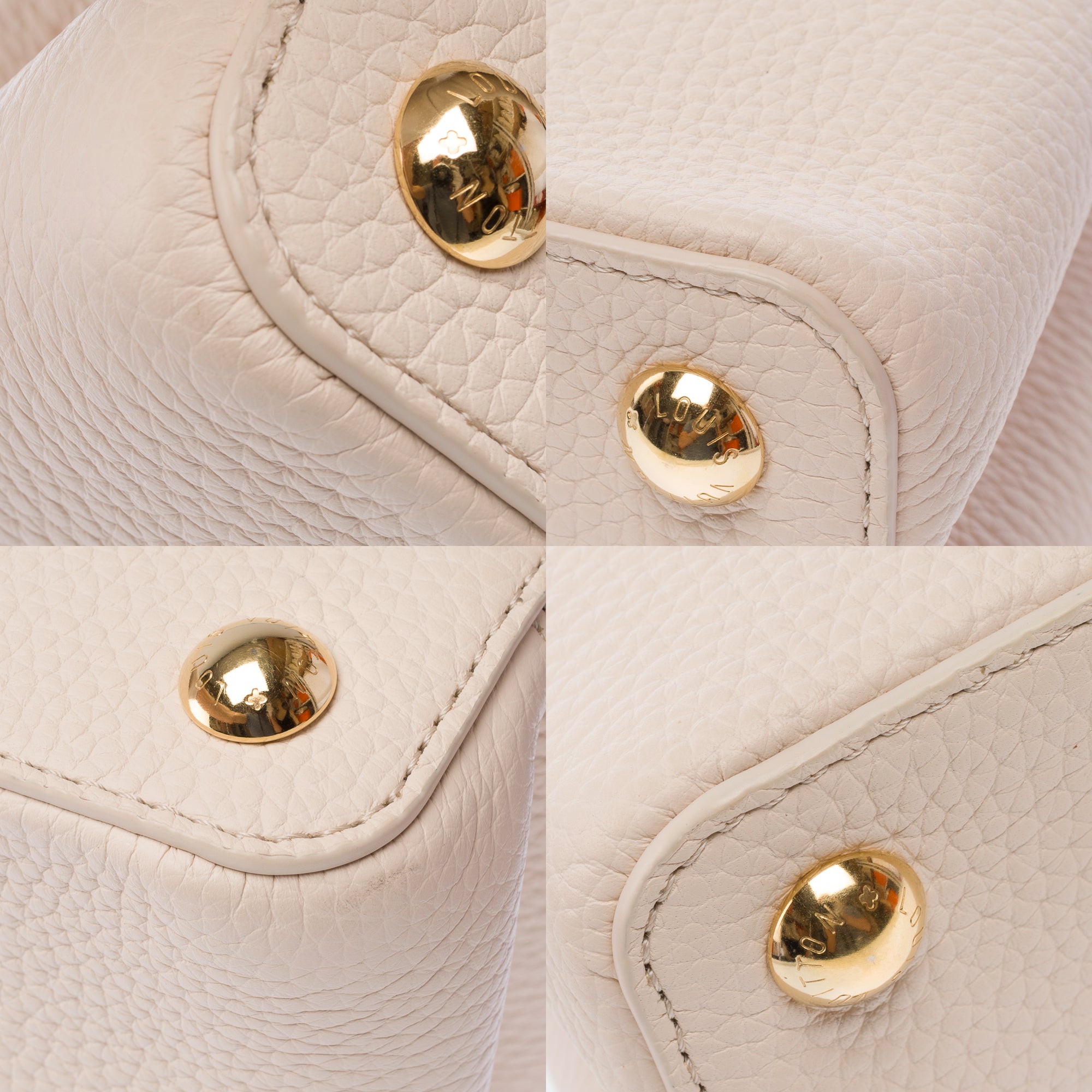 Sac LOUIS VUITTON Capucines en Cuir Rose - 103496