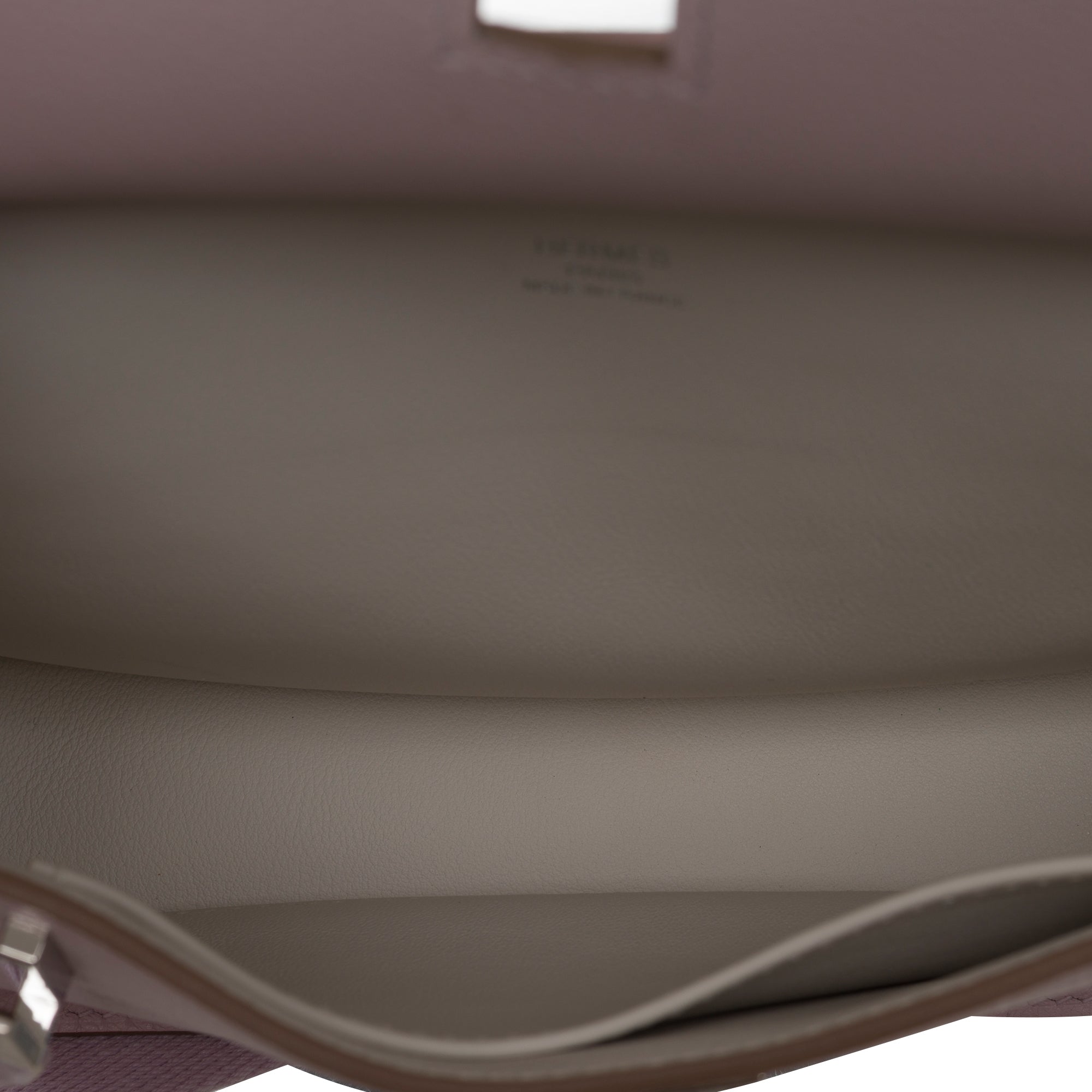 Sac HERMES Jypsiere en Cuir Violet - 103498