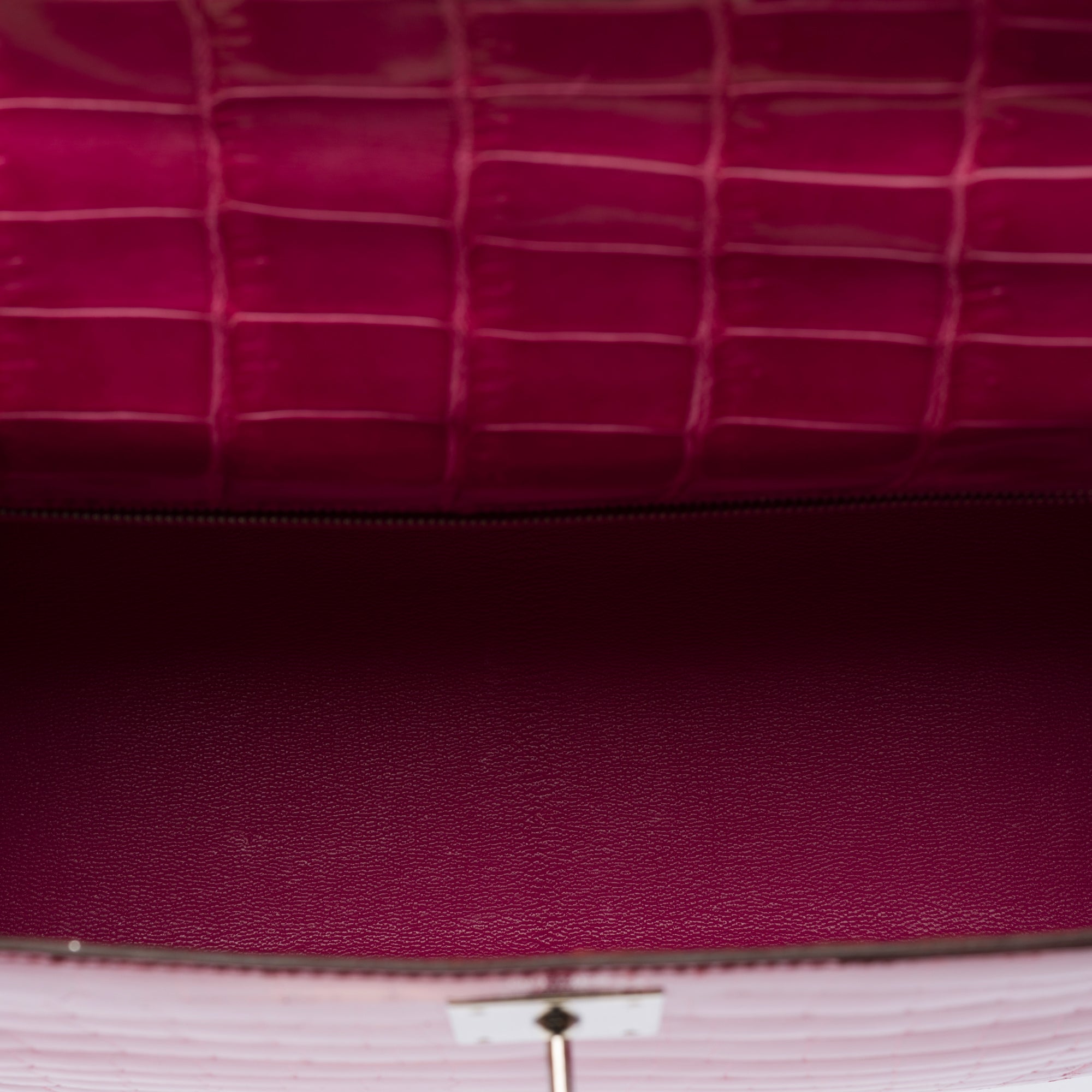 Sac HERMES Kelly 28 en Cuirs exotiques Rose - 103511