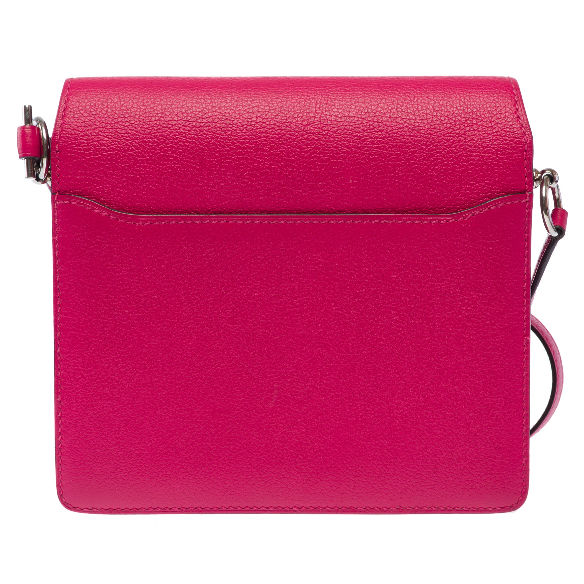 Sac HERMES Roulis en Cuir Rose - 103500