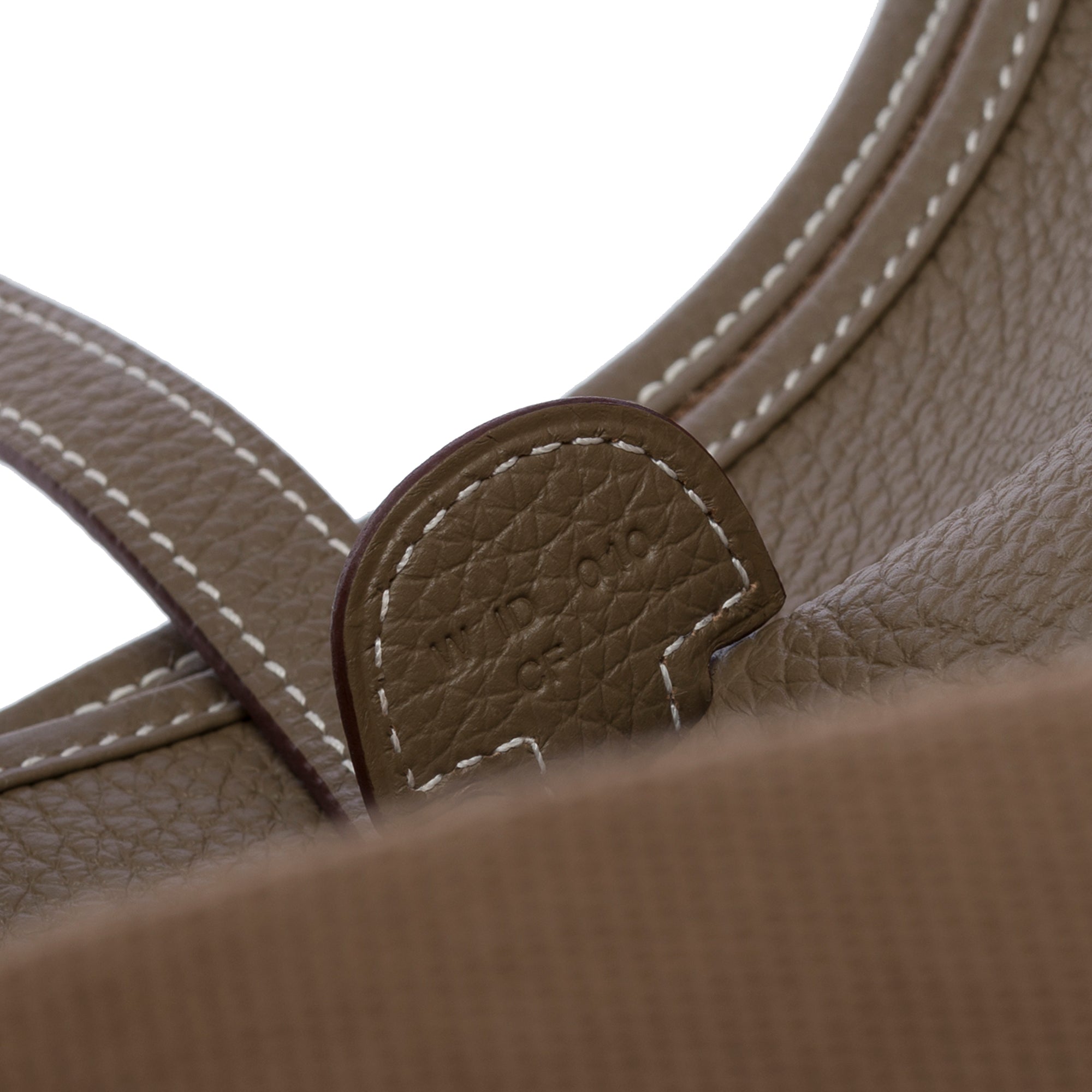 Sac HERMES Evelyne en Cuir Étoupe - 103514