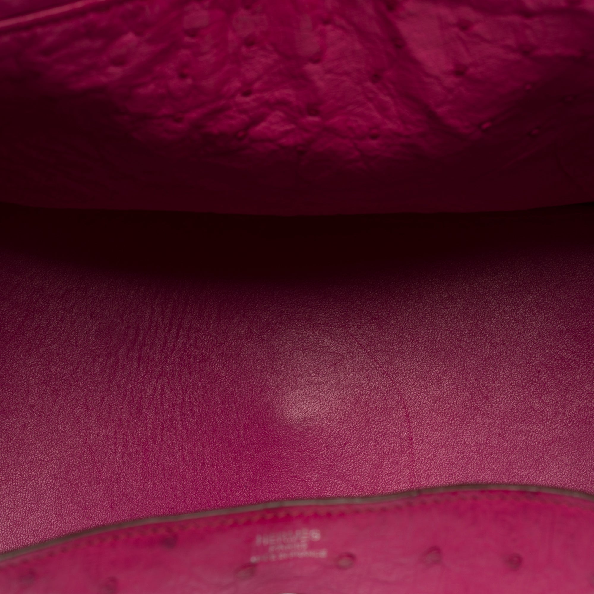 Sac HERMES Lindy en Cuirs exotiques Rose - 103503