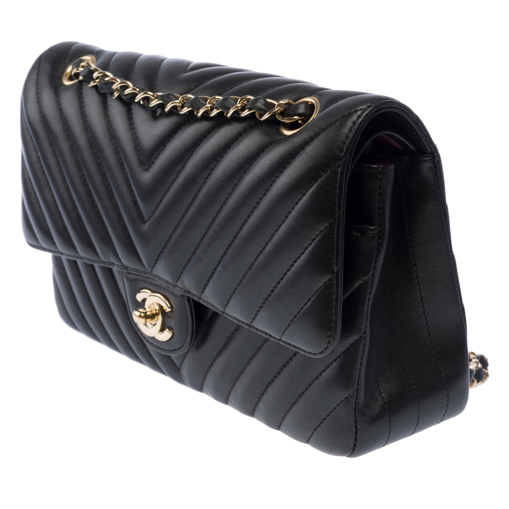 Sac CHANEL Timeless/Classique en Cuir Noir - 103506