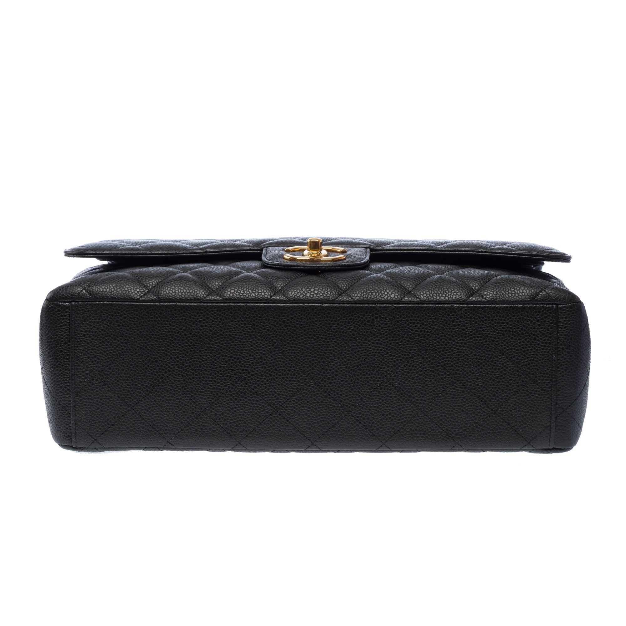Sac CHANEL Timeless/Classique en Cuir Noir - 103508