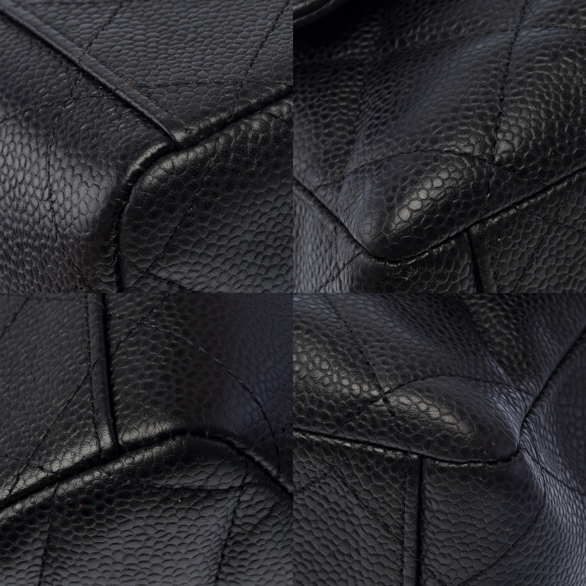 Sac CHANEL Timeless/Classique en Cuir Noir - 103508