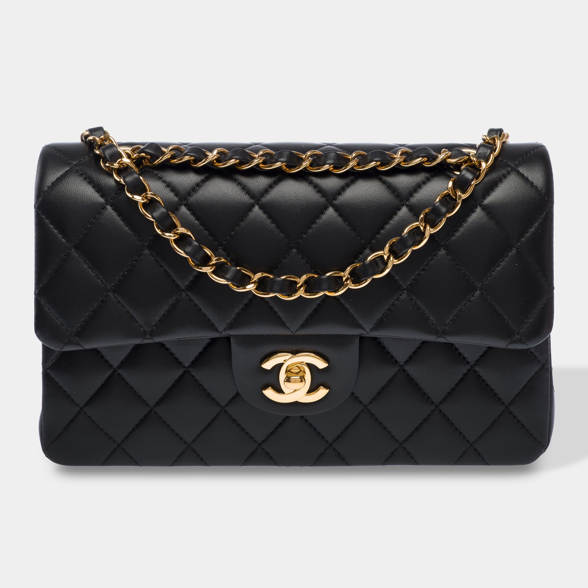 Sac CHANEL Timeless/Classique en Cuir Noir - 103505