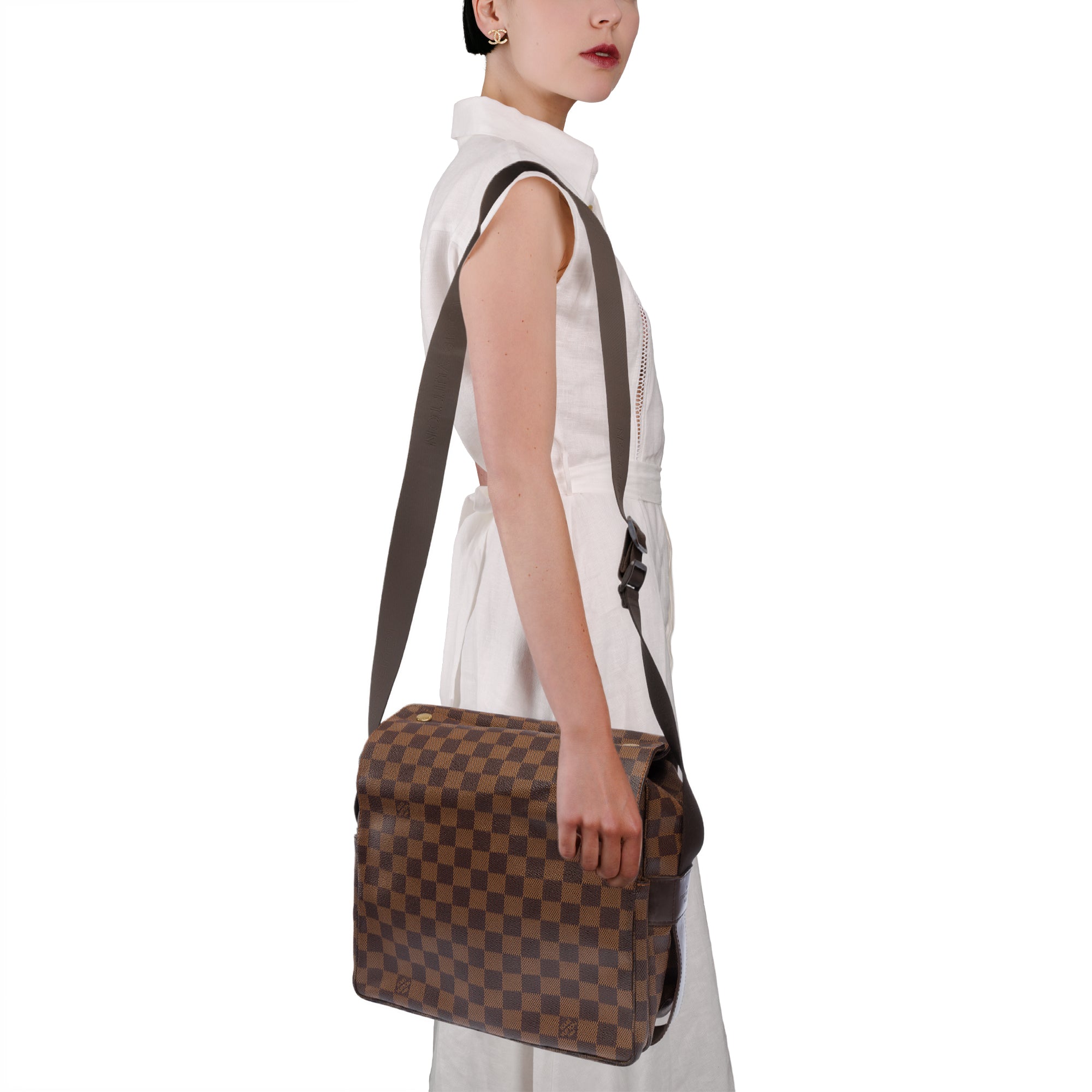 Sac LOUIS VUITTON Naviglio en Toile Marron - 103563
