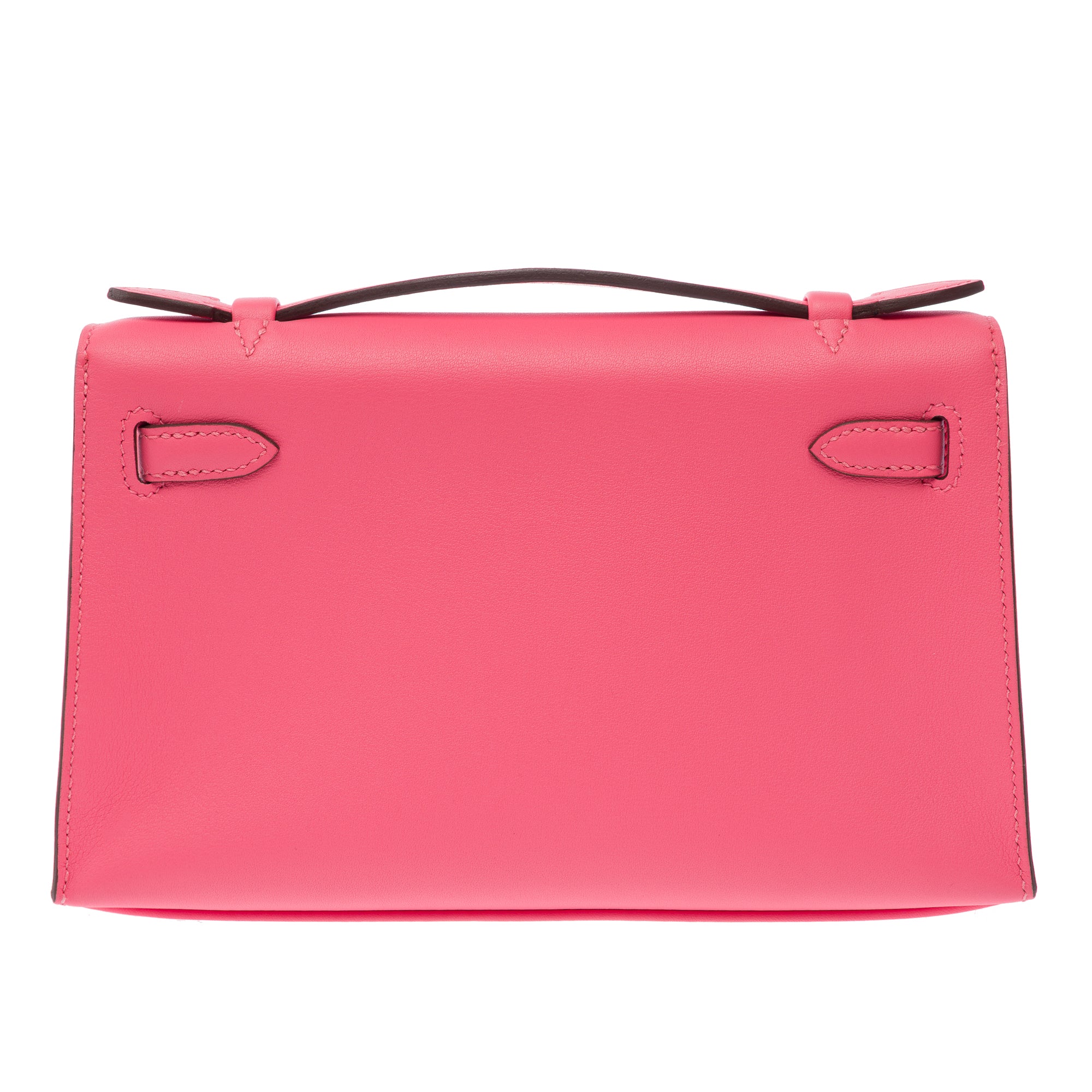 Sac HERMES Kelly Mini en Cuir Rose - 103557