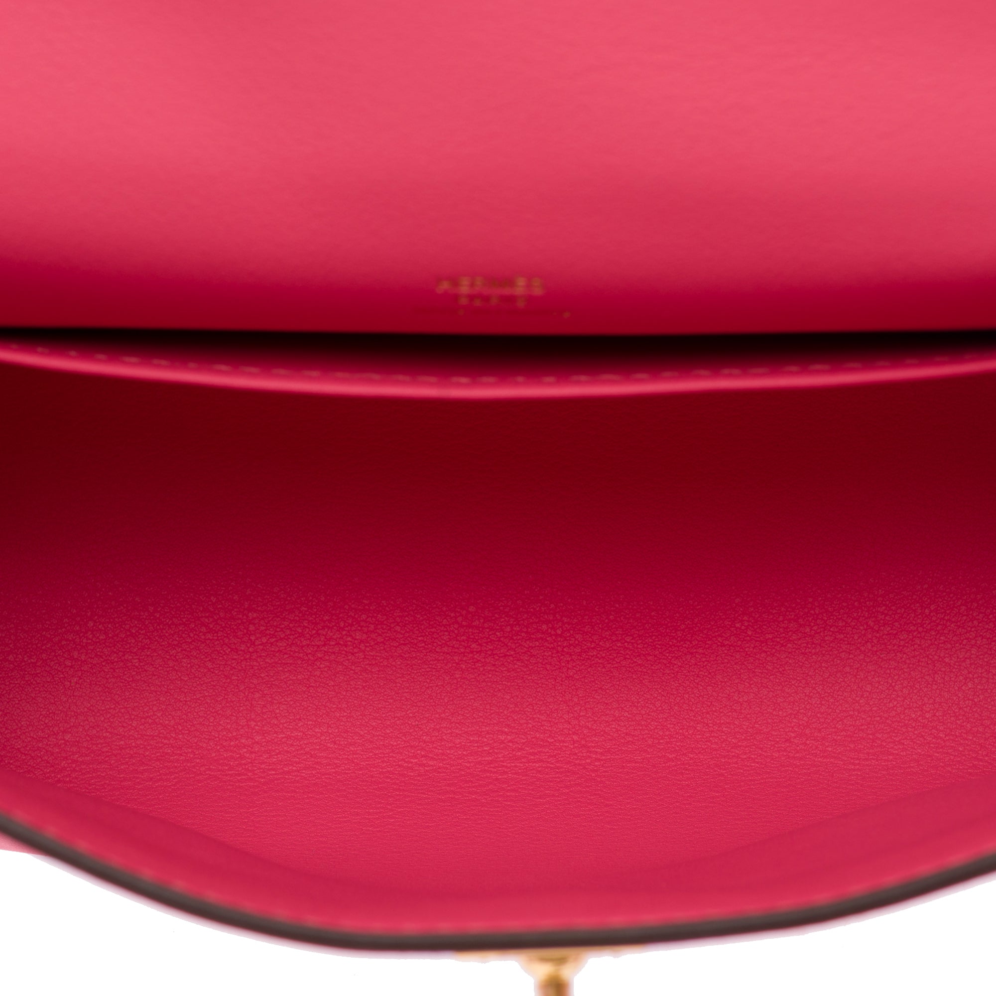 Sac HERMES Kelly Mini en Cuir Rose - 103557