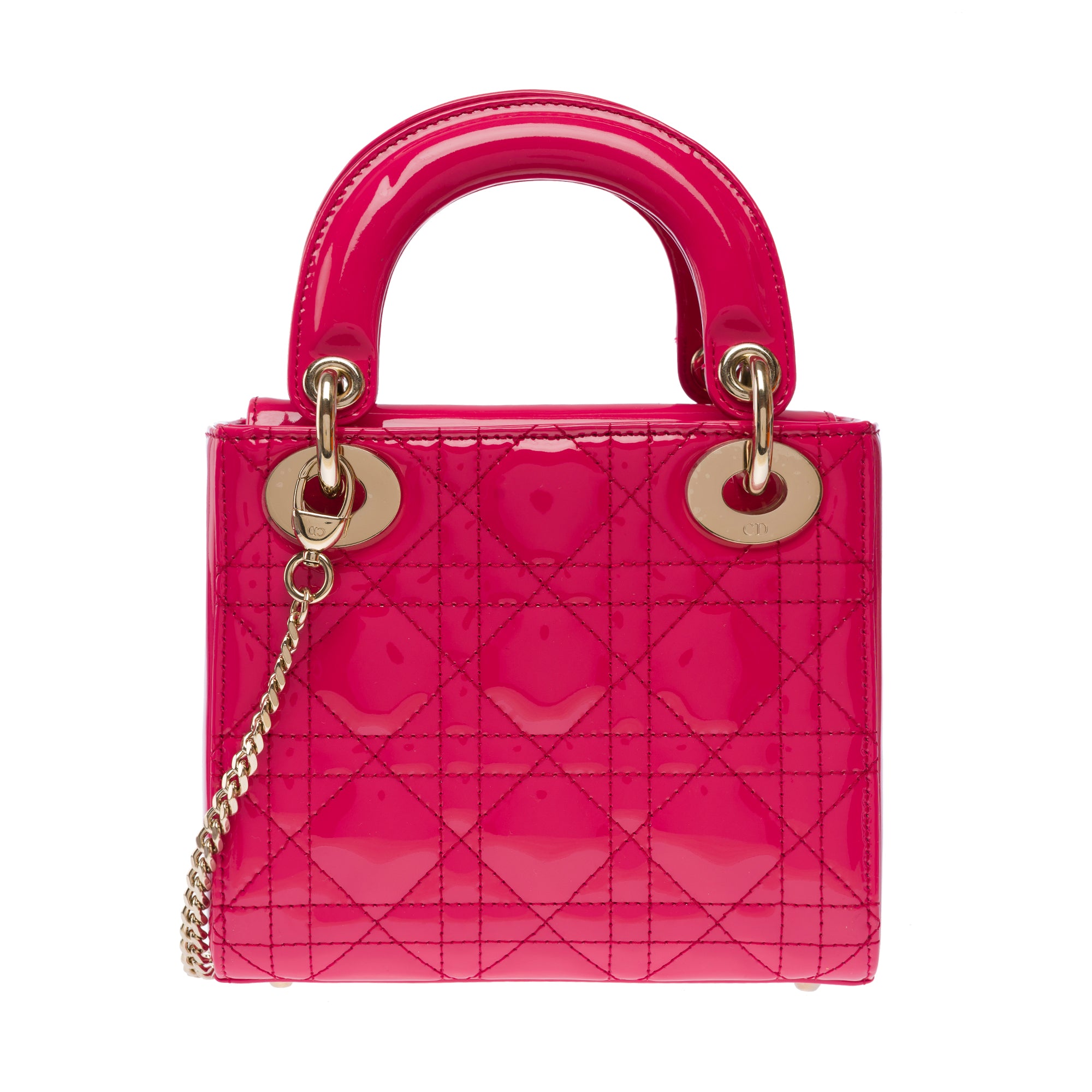 Sac DIOR Lady Dior en Cuir Rose - 103538