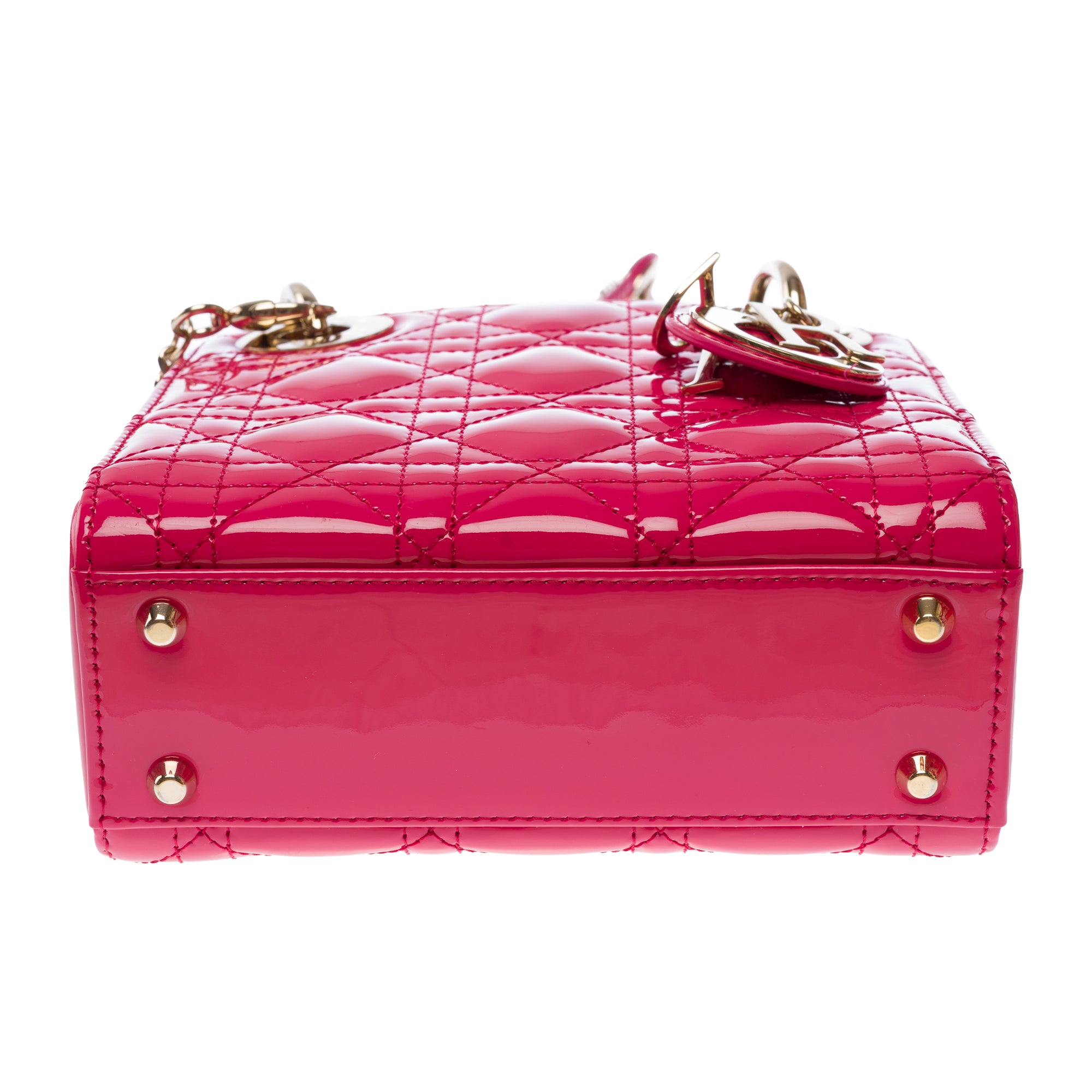 Sac DIOR Lady Dior en Cuir Rose - 103538