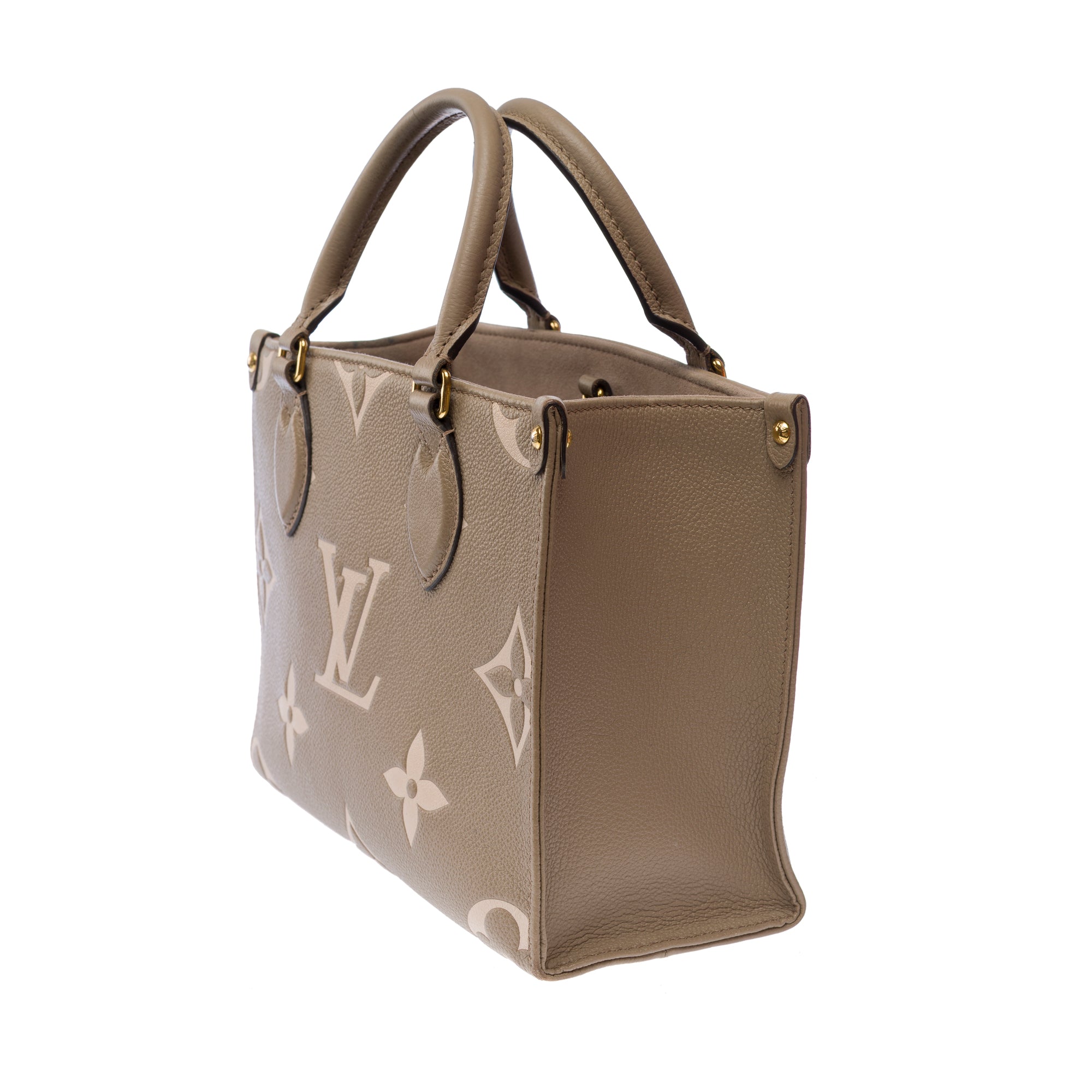 Sac LOUIS VUITTON Onthego en Cuir Gris - 103559