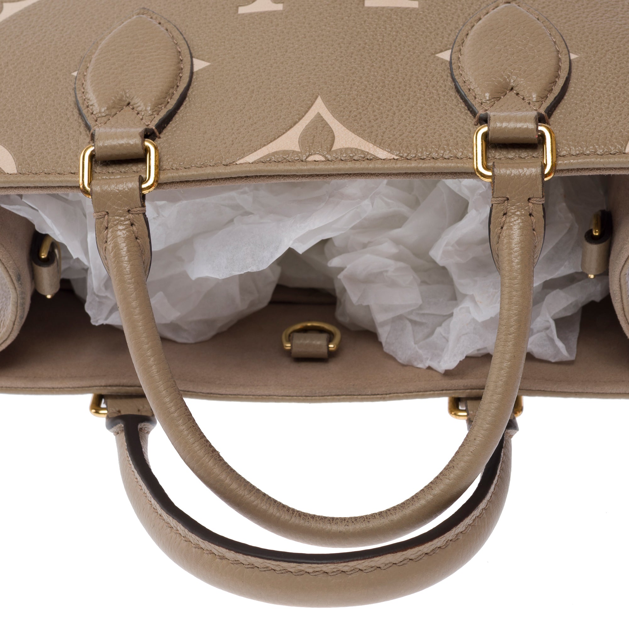 Sac LOUIS VUITTON Onthego en Cuir Gris - 103559