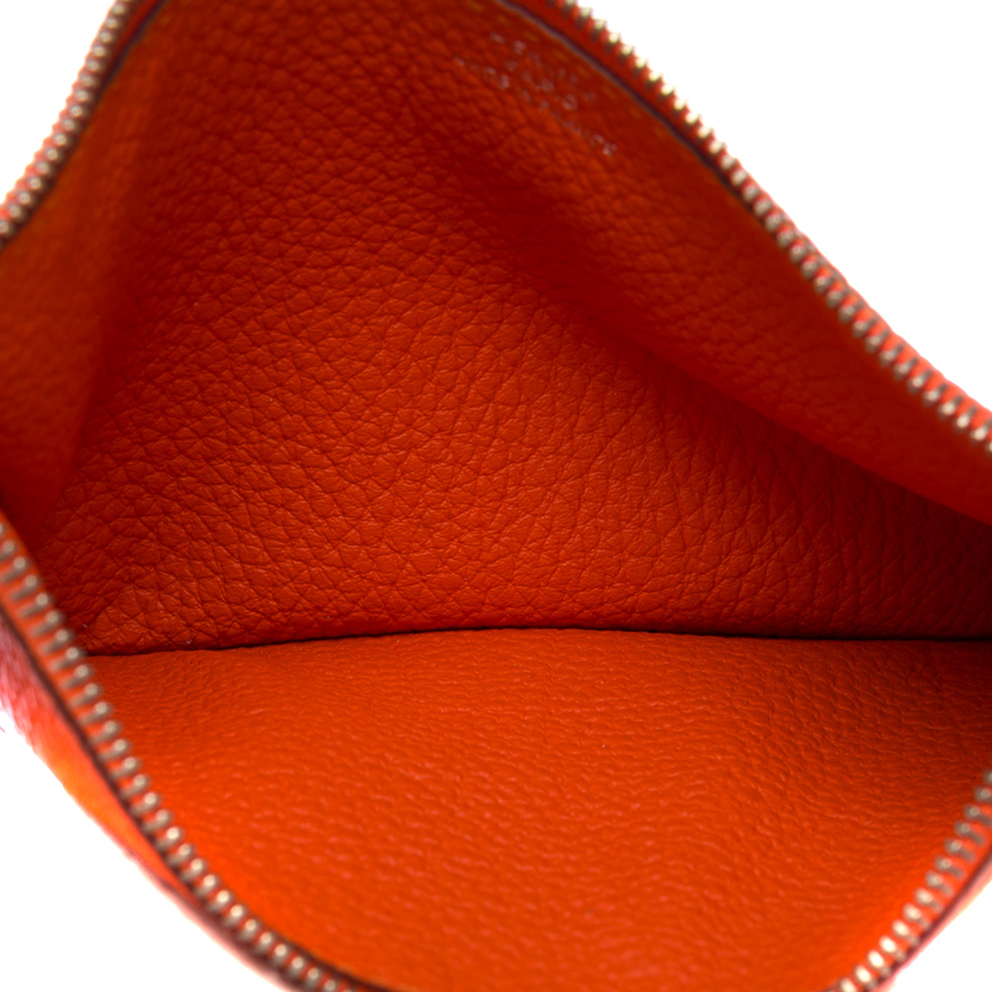 Accessoire HERMES Dogon en Cuir Orange - 103546