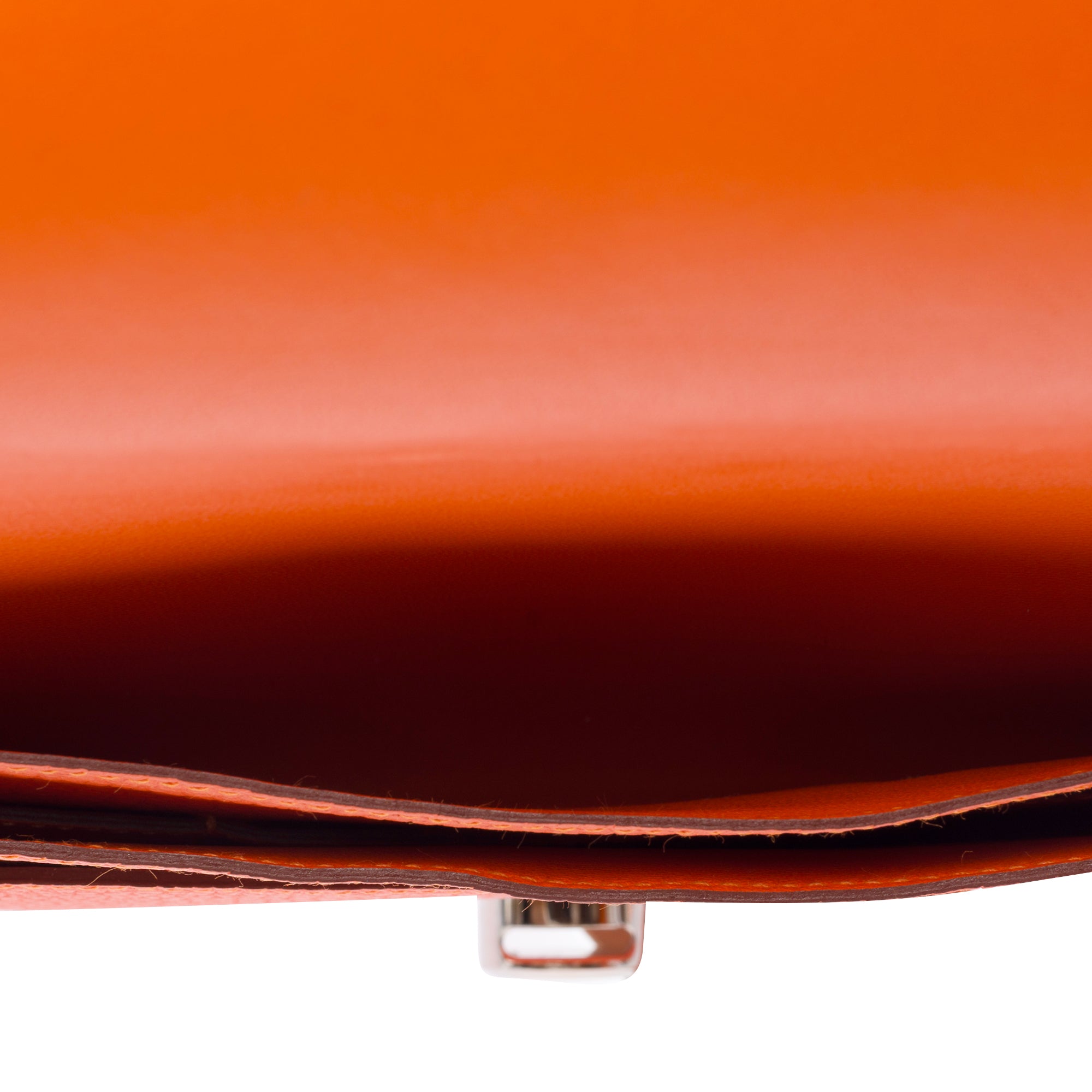 Accessoire HERMES Dogon en Cuir Orange - 103546