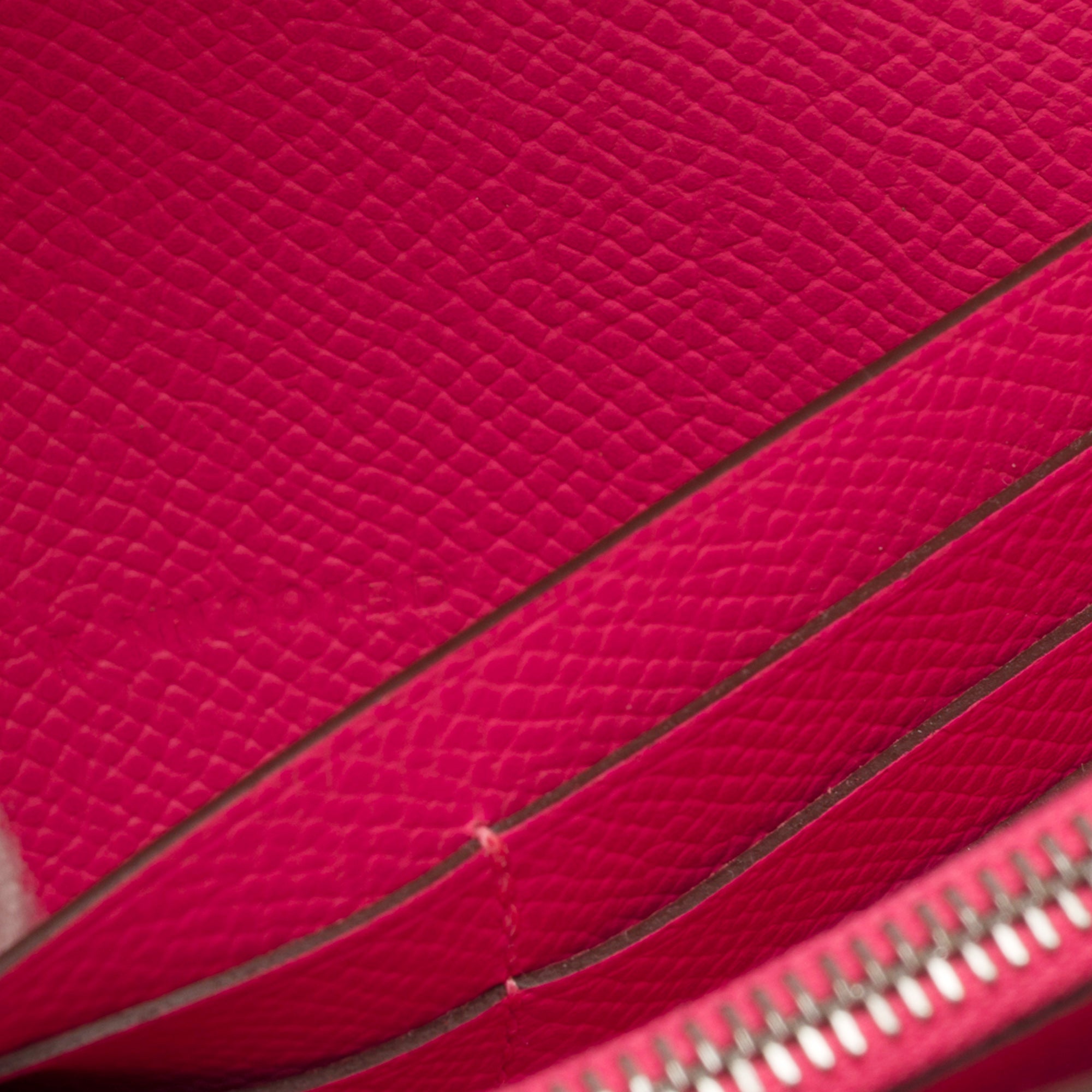 Sac HERMES Constance en Cuir Rose - 103527