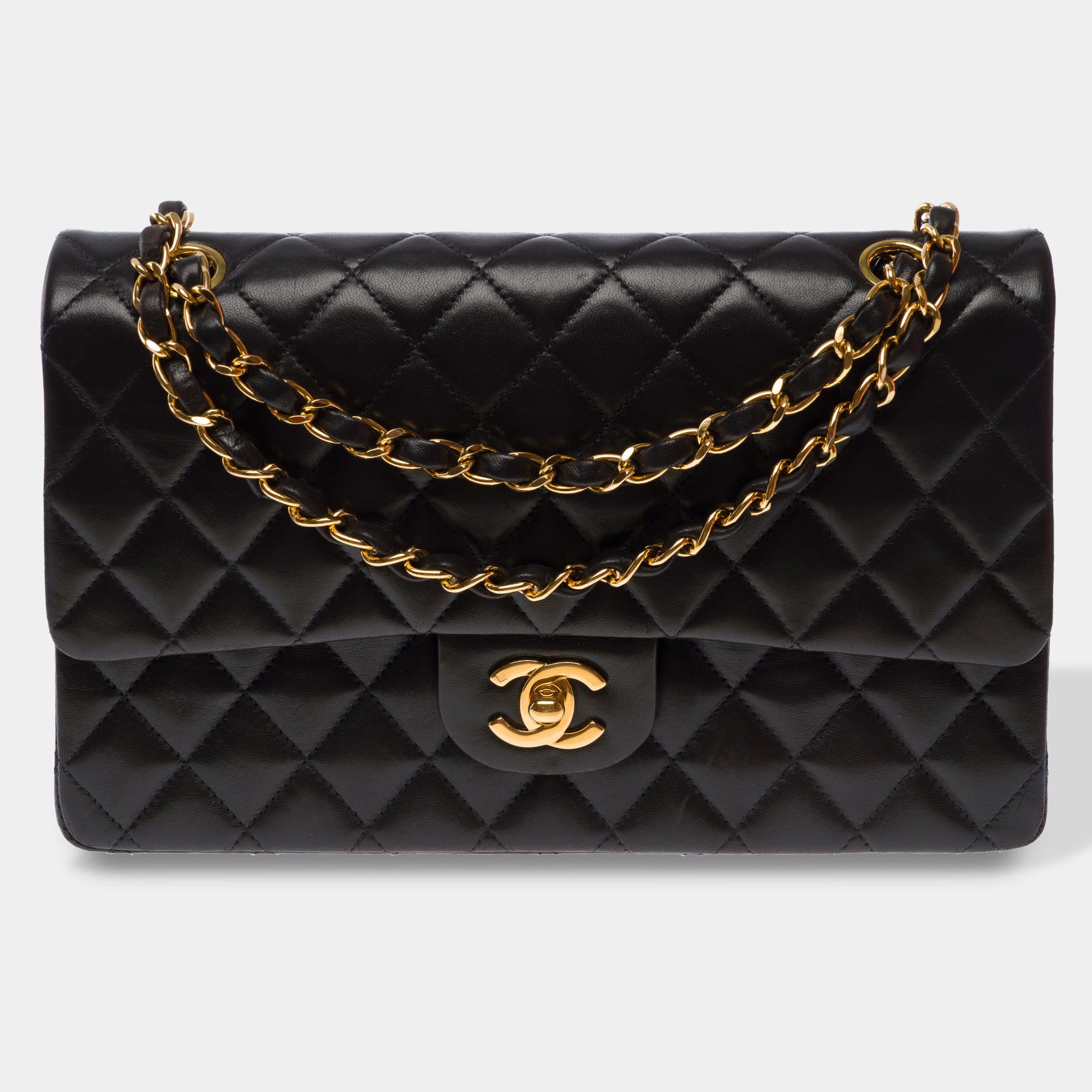 Sac CHANEL Timeless/Classique en Cuir Noir - 103573