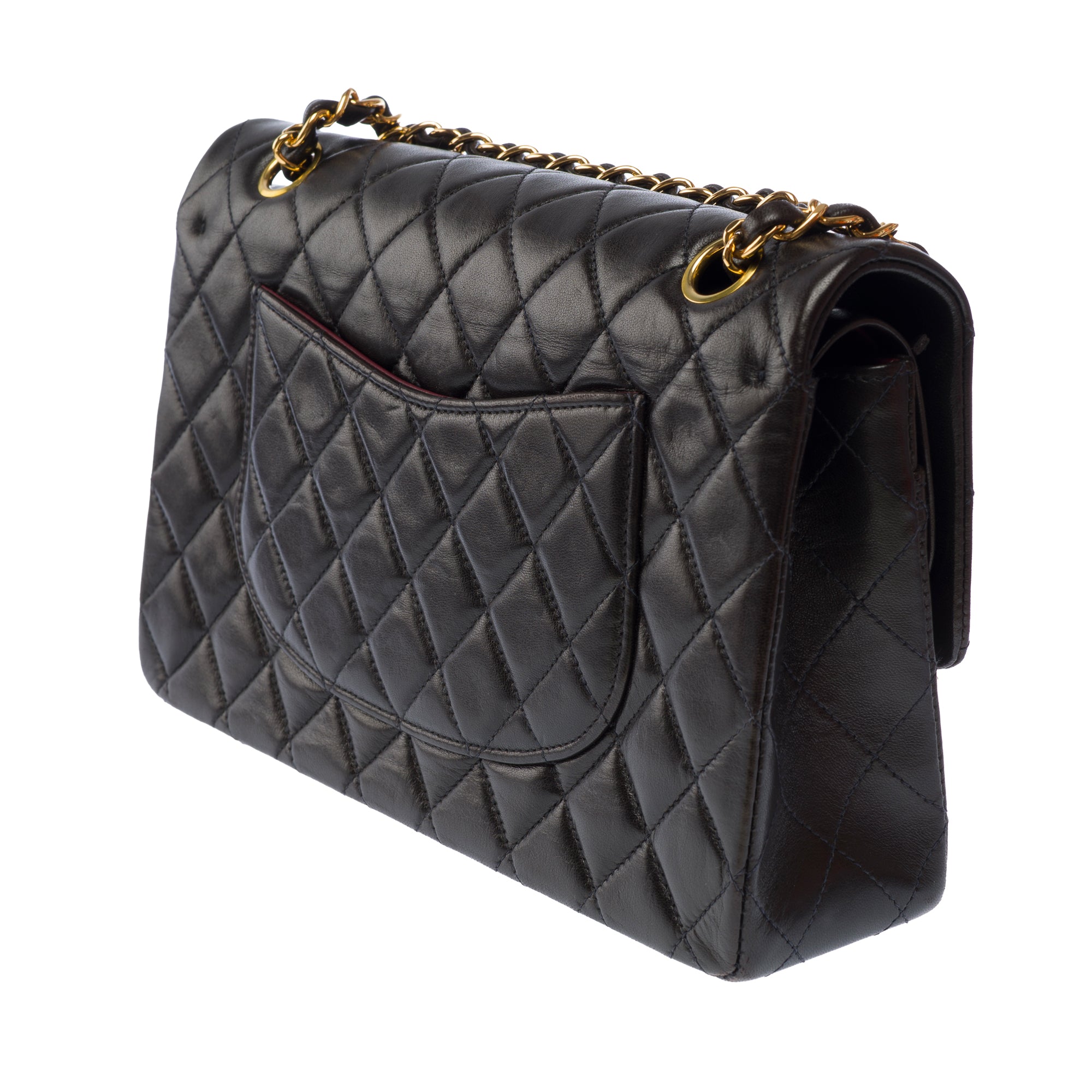 Sac CHANEL Timeless/Classique en Cuir Noir - 103573