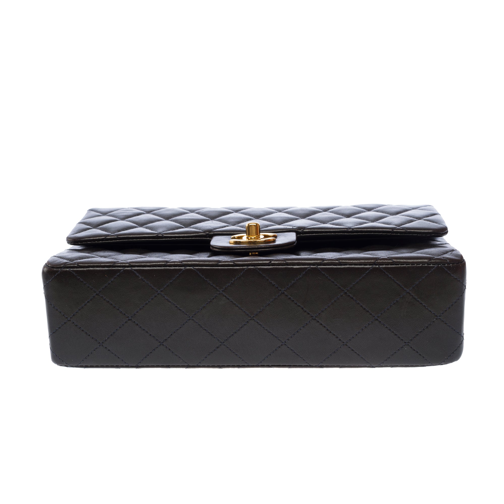 Sac CHANEL Timeless/Classique en Cuir Noir - 103573