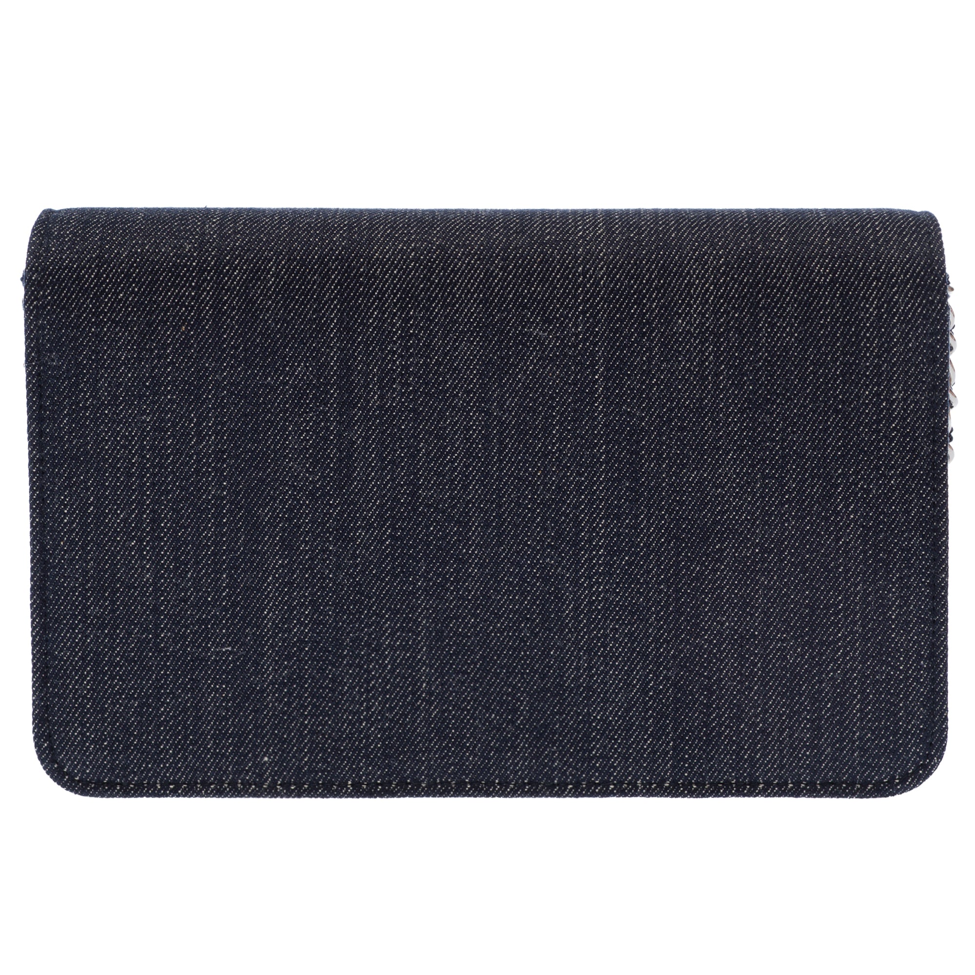 Sac CHANEL Wallet on Chain en Denim Bleu Marine - 103561