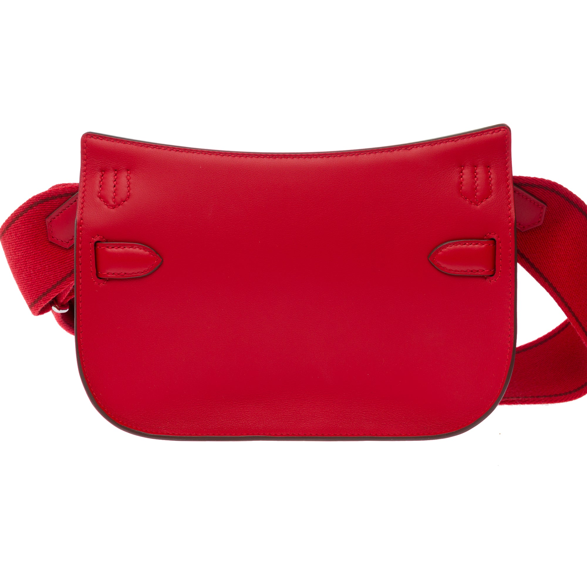 Sac HERMES Jypsiere en Cuir Rouge - 103552