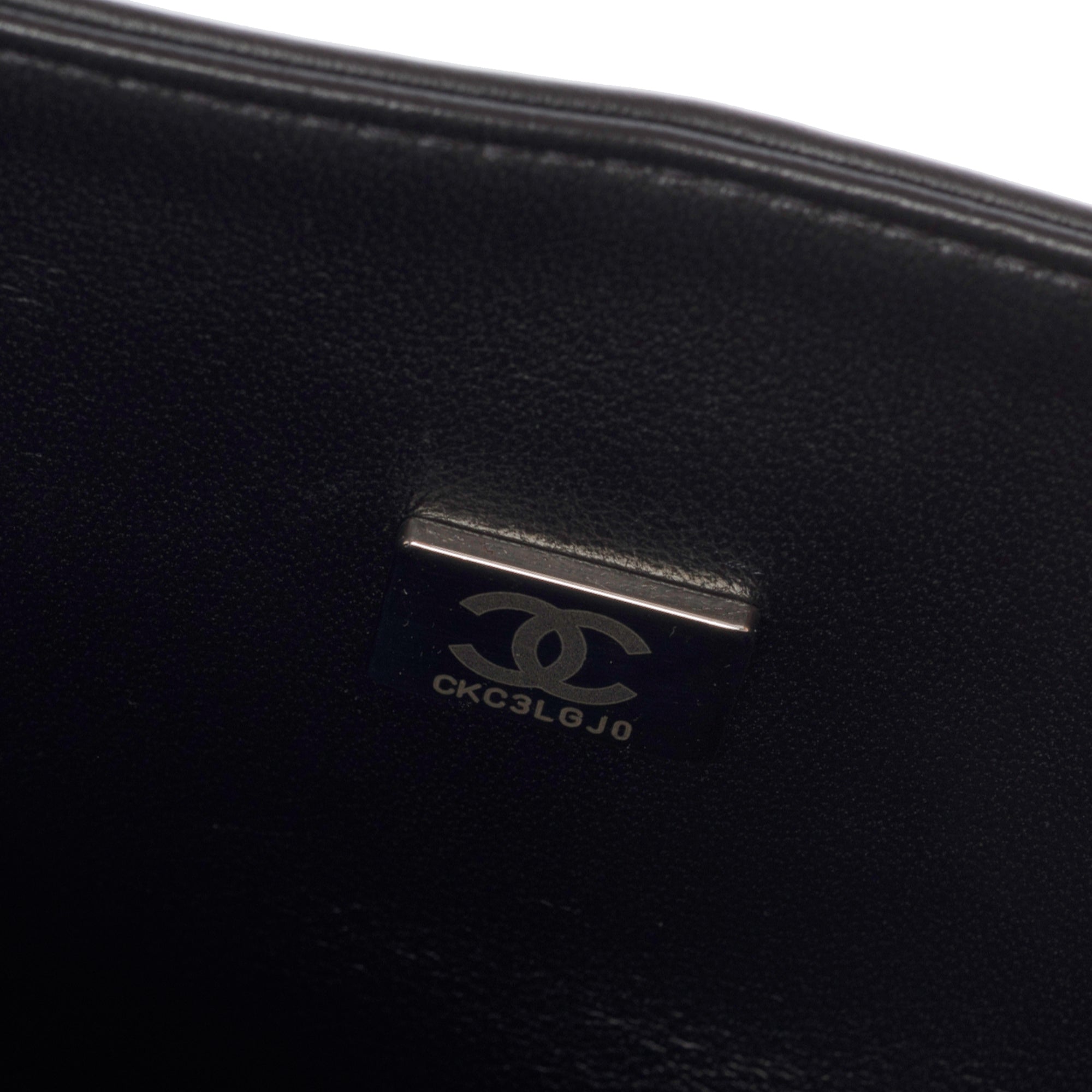 Sac CHANEL Timeless/Classique en Cuir Noir - 103570