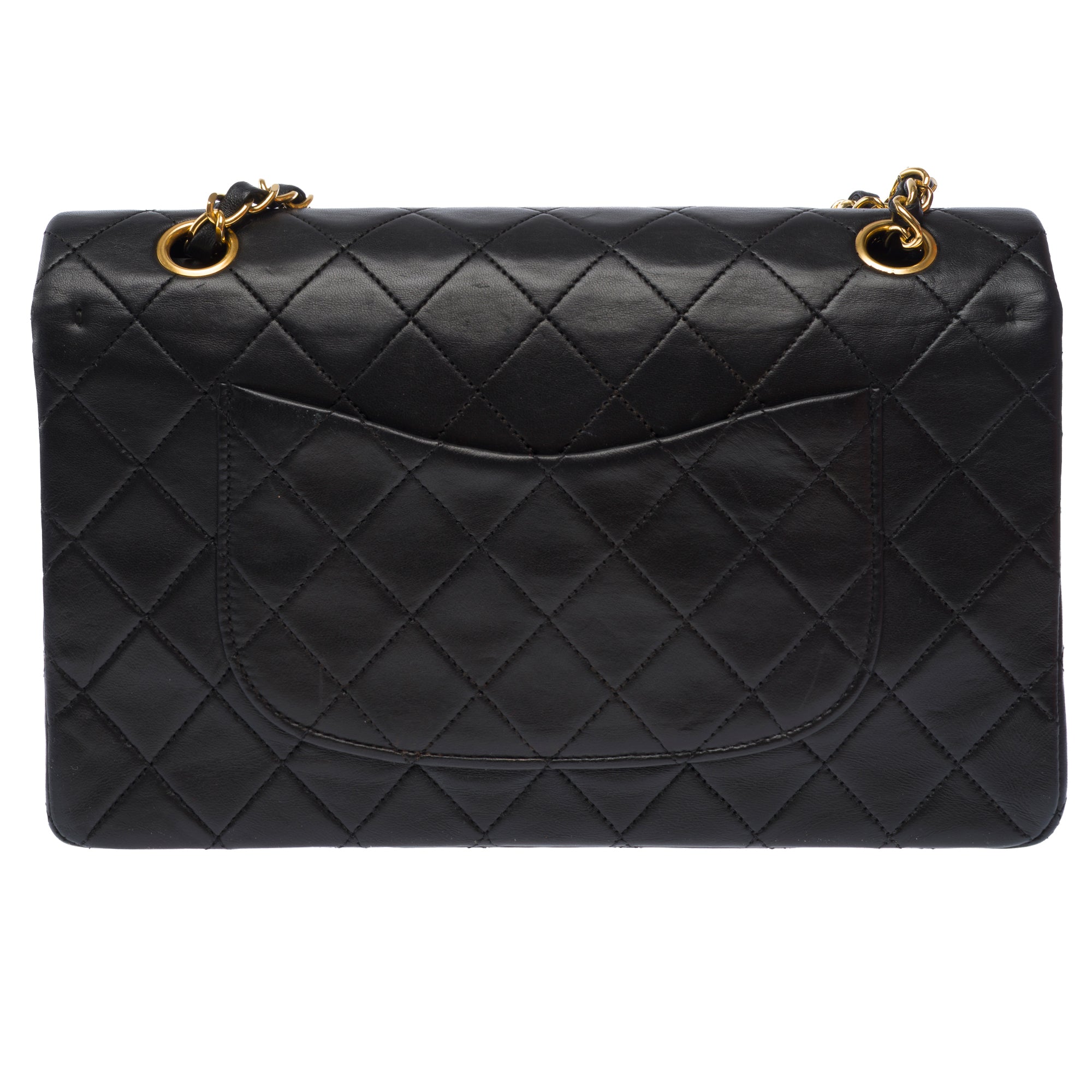 Sac CHANEL Timeless/Classique en Cuir Noir - 103571