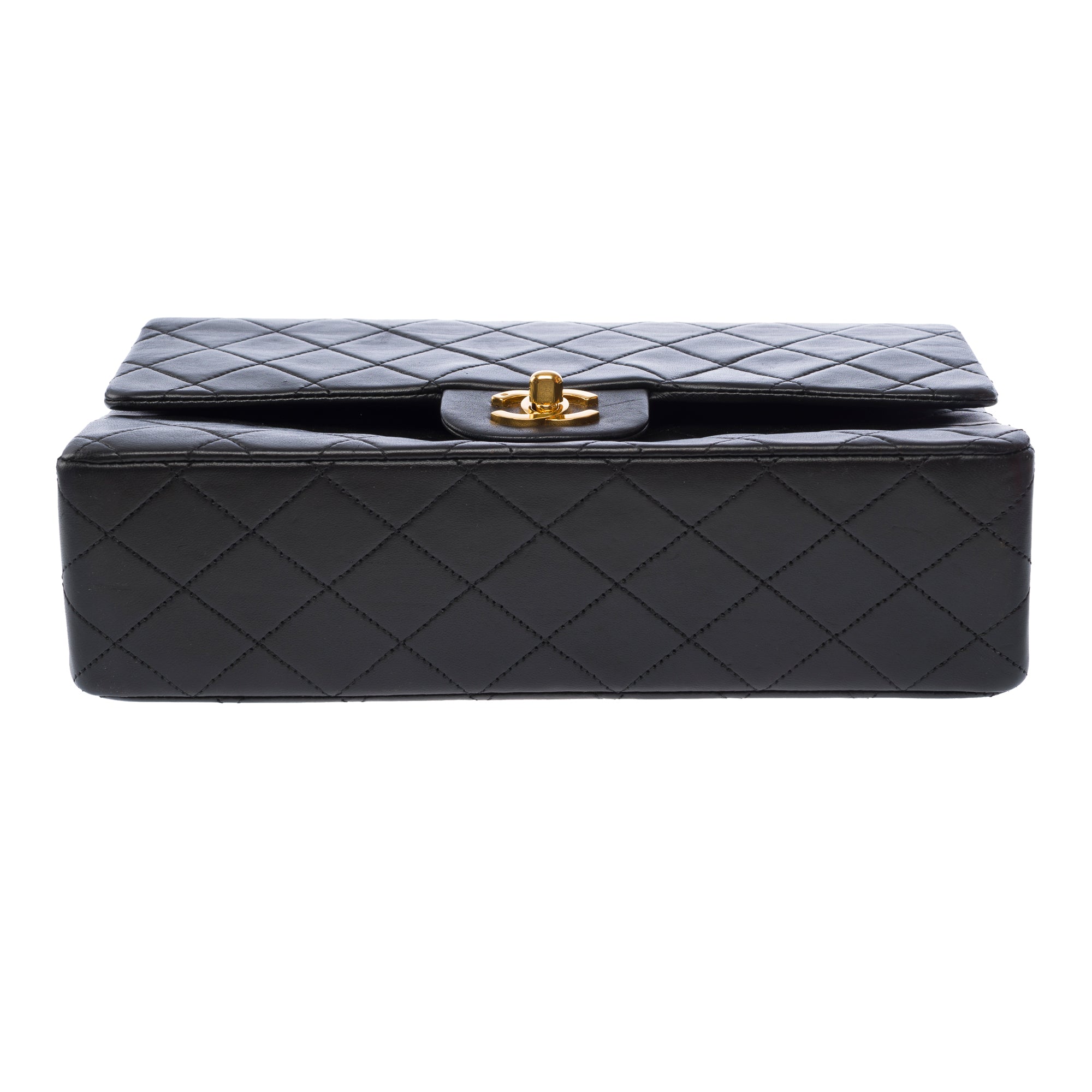 Sac CHANEL Timeless/Classique en Cuir Noir - 103571