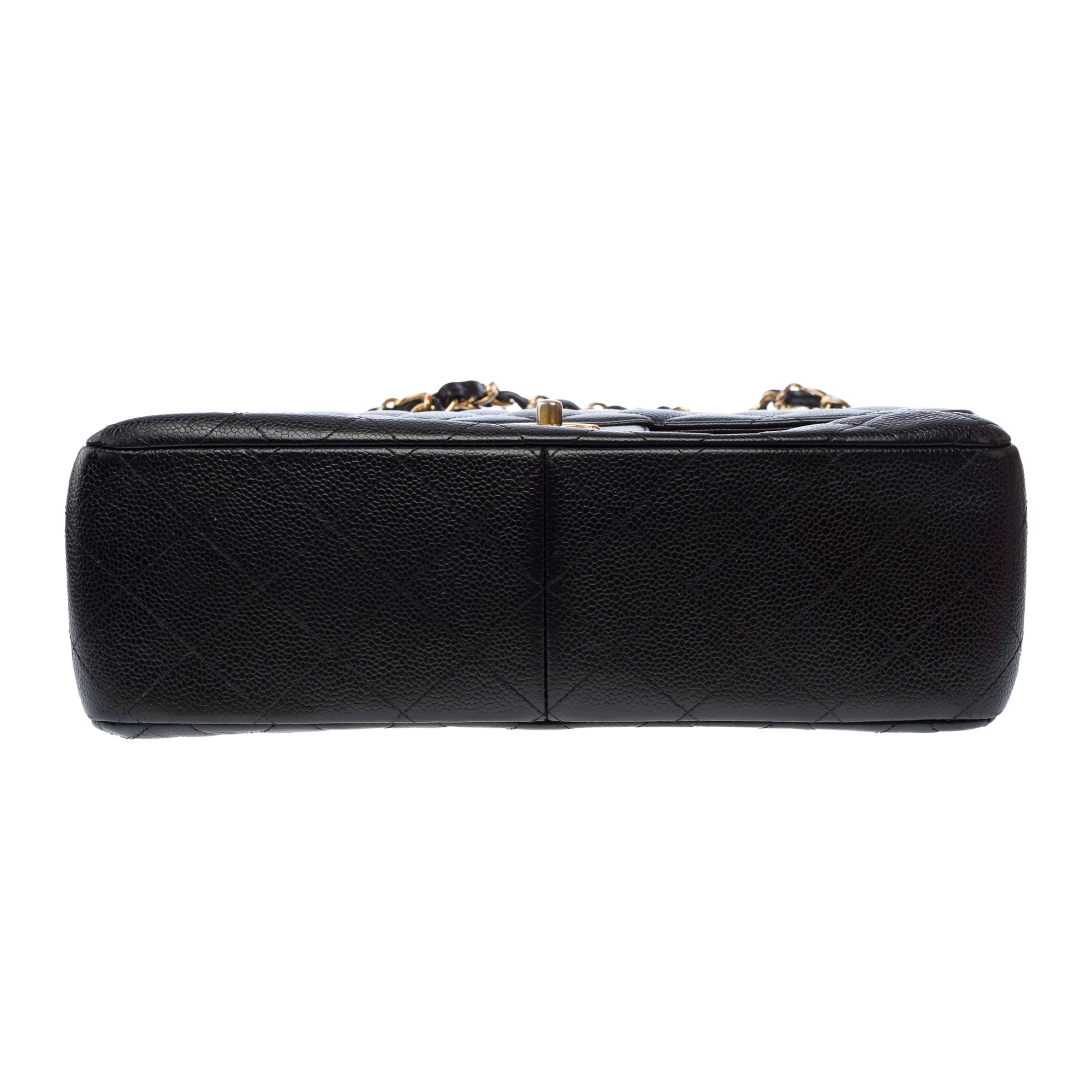 Sac CHANEL Timeless/Classique en Cuir Noir - 103543