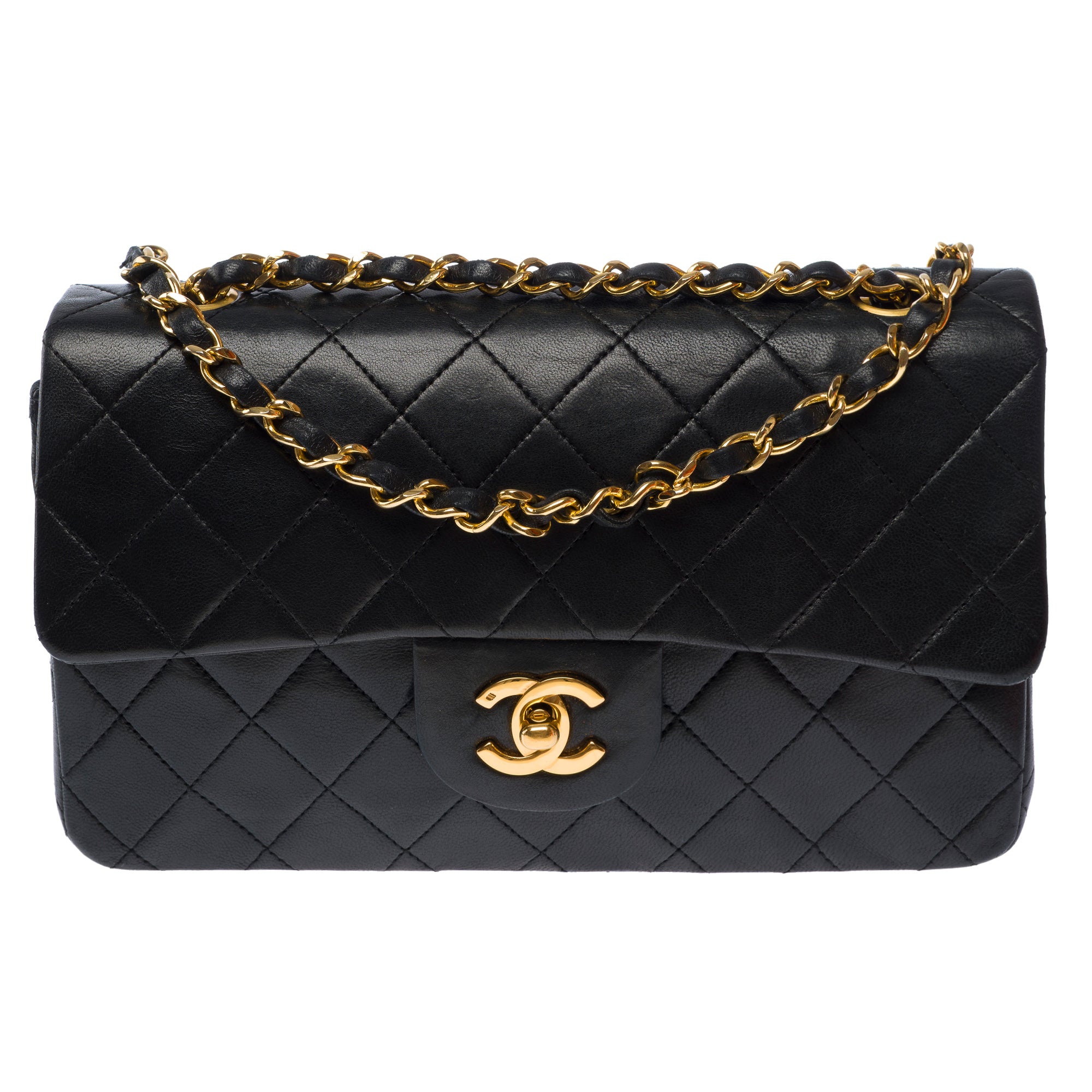 Sac CHANEL Timeless/Classique en Cuir Noir - 103569