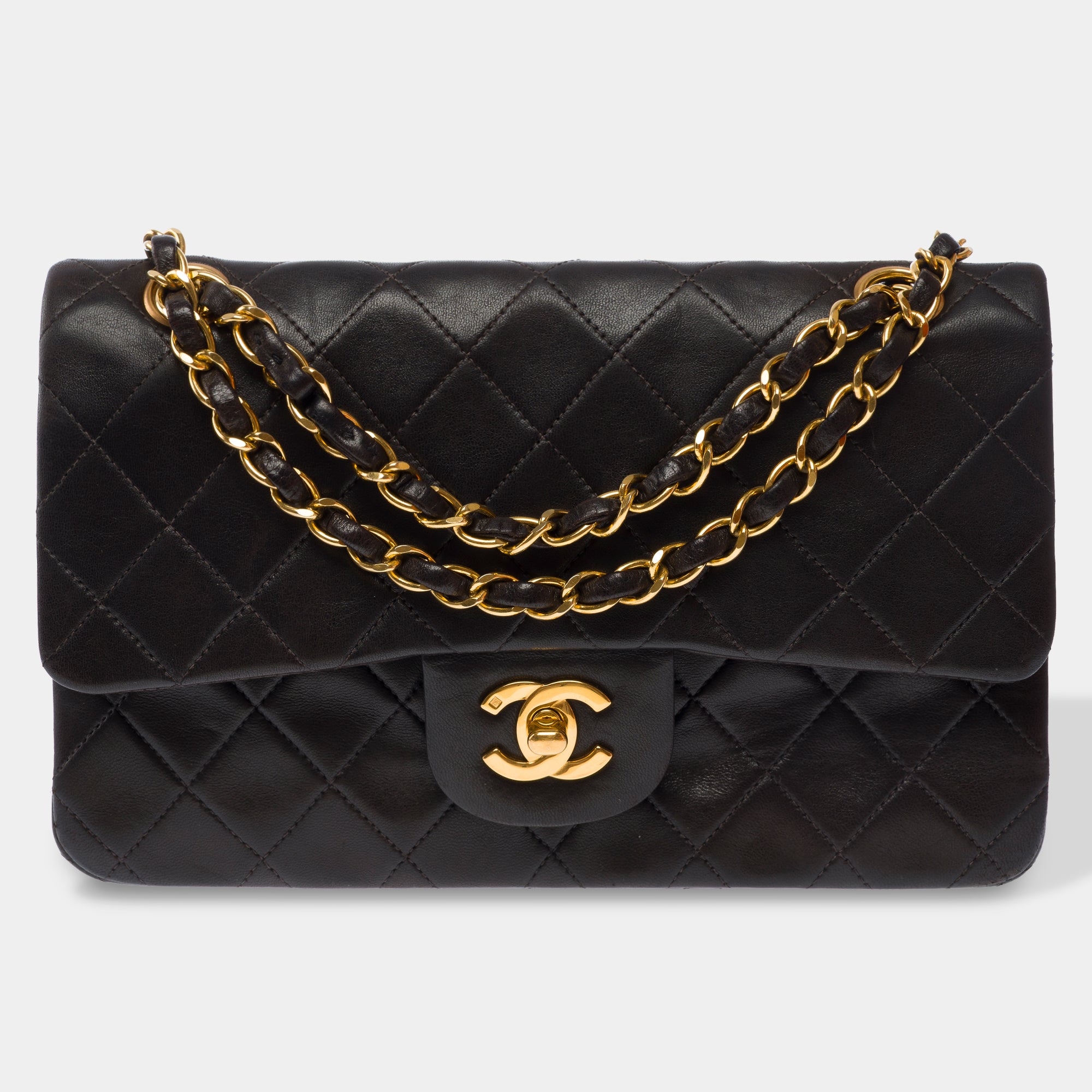 Sac CHANEL Timeless/Classique en Cuir Noir - 103567