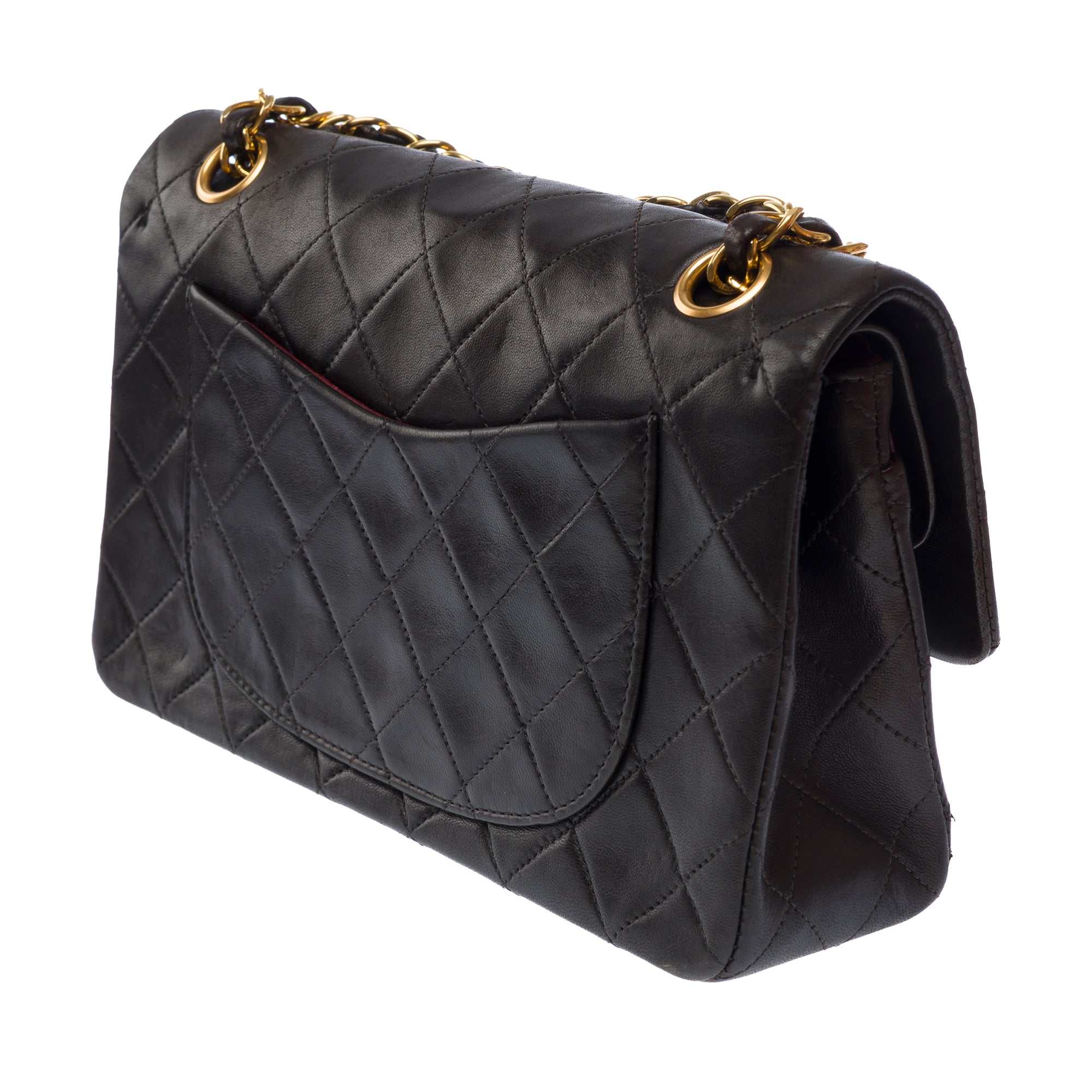 Sac CHANEL Timeless/Classique en Cuir Noir - 103567
