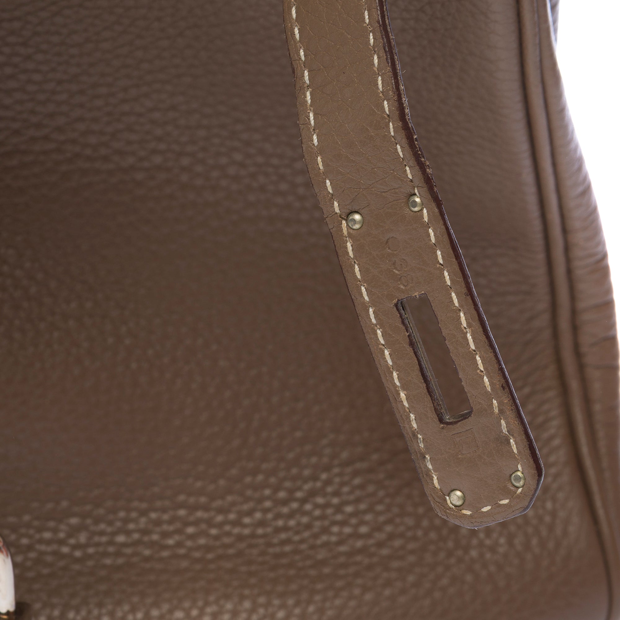 Sac HERMES Birkin 30 en Cuir Étoupe - 103512