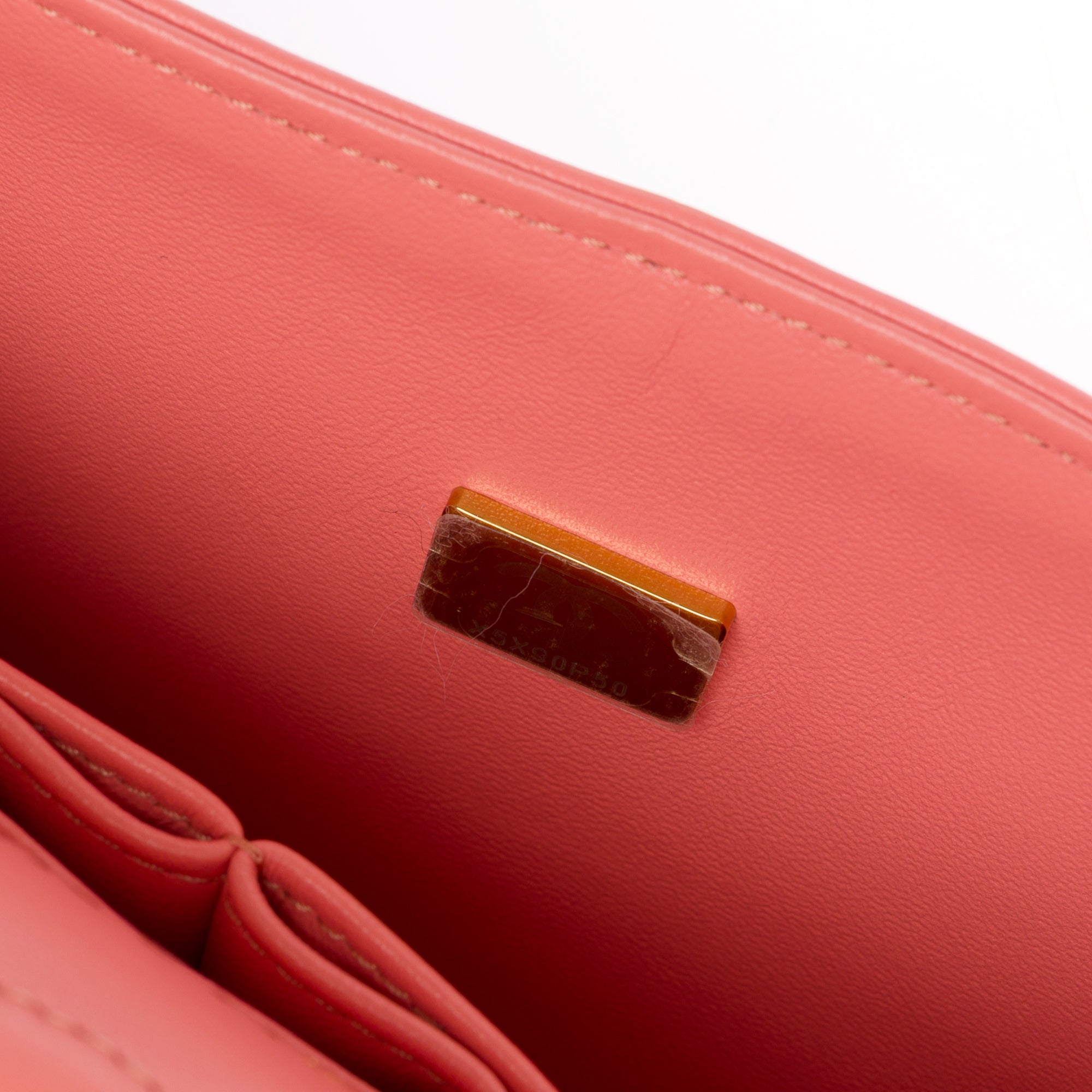 Sac CHANEL Timeless/Classique en Cuir Rose - 103587