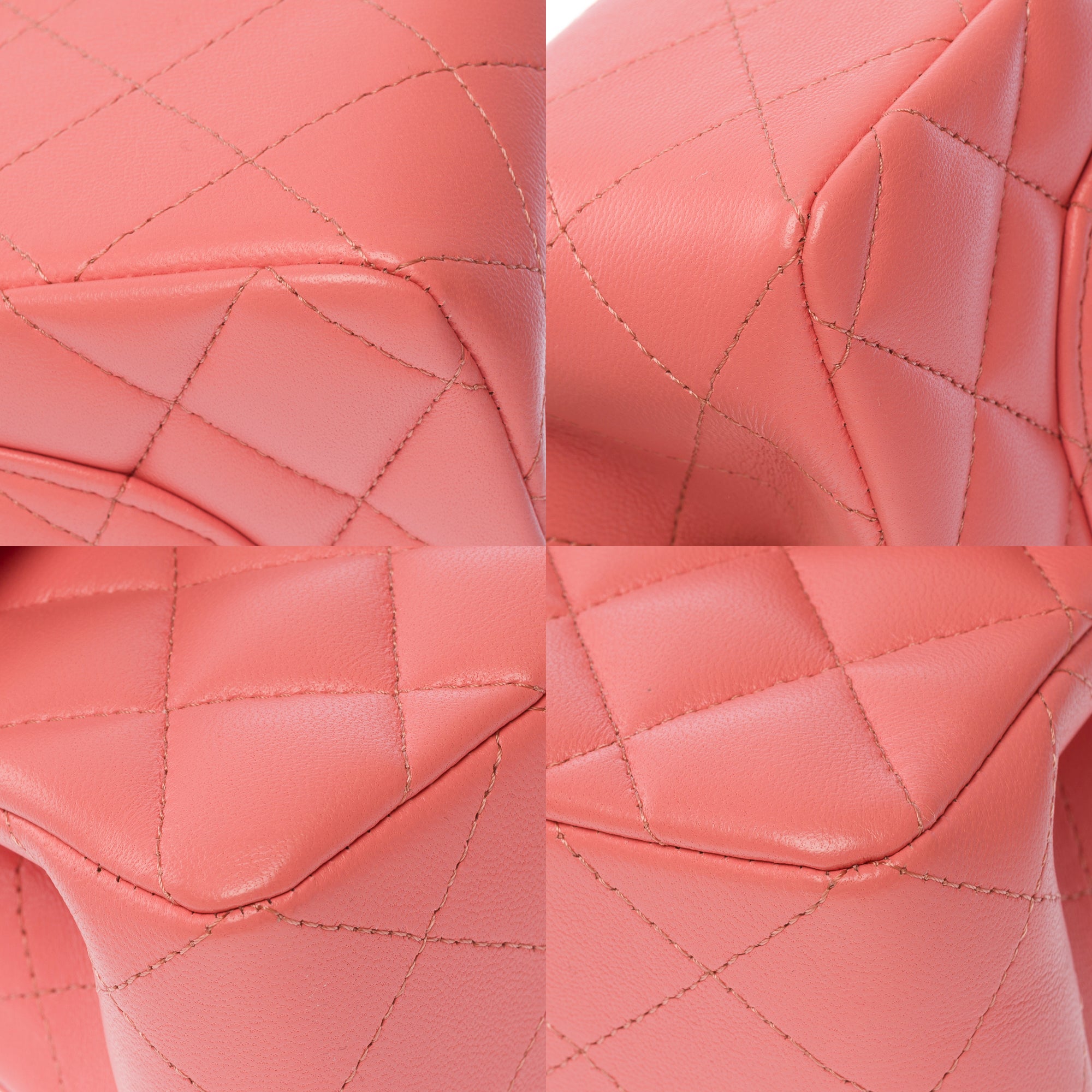 Sac CHANEL Timeless/Classique en Cuir Rose - 103587