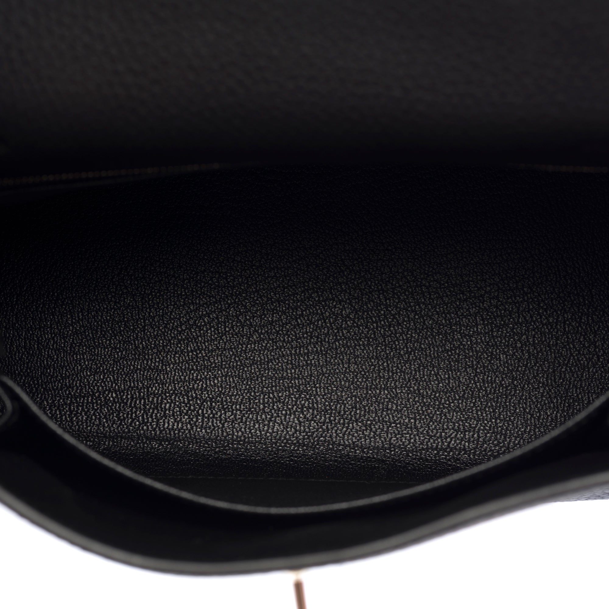 Sac HERMES Kelly 25 en Cuir Noir - 103590