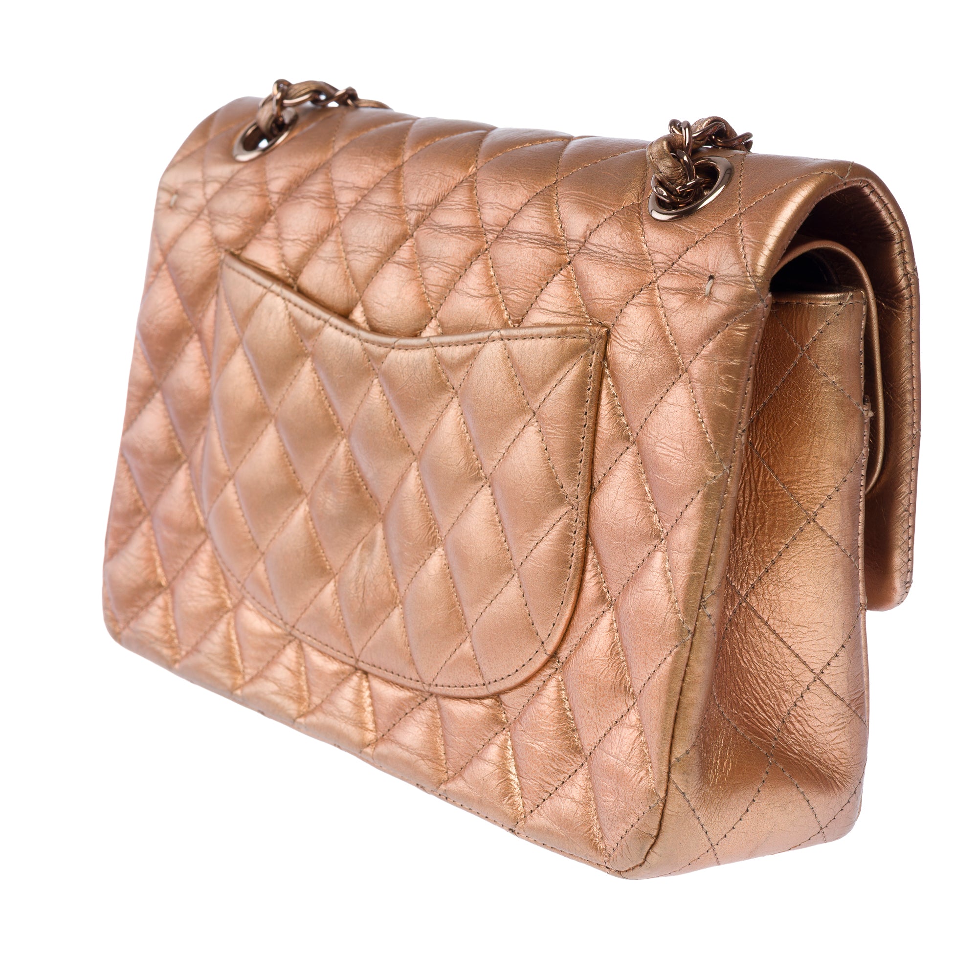 Sac CHANEL Timeless/Classique en Cuir Marron - 103572