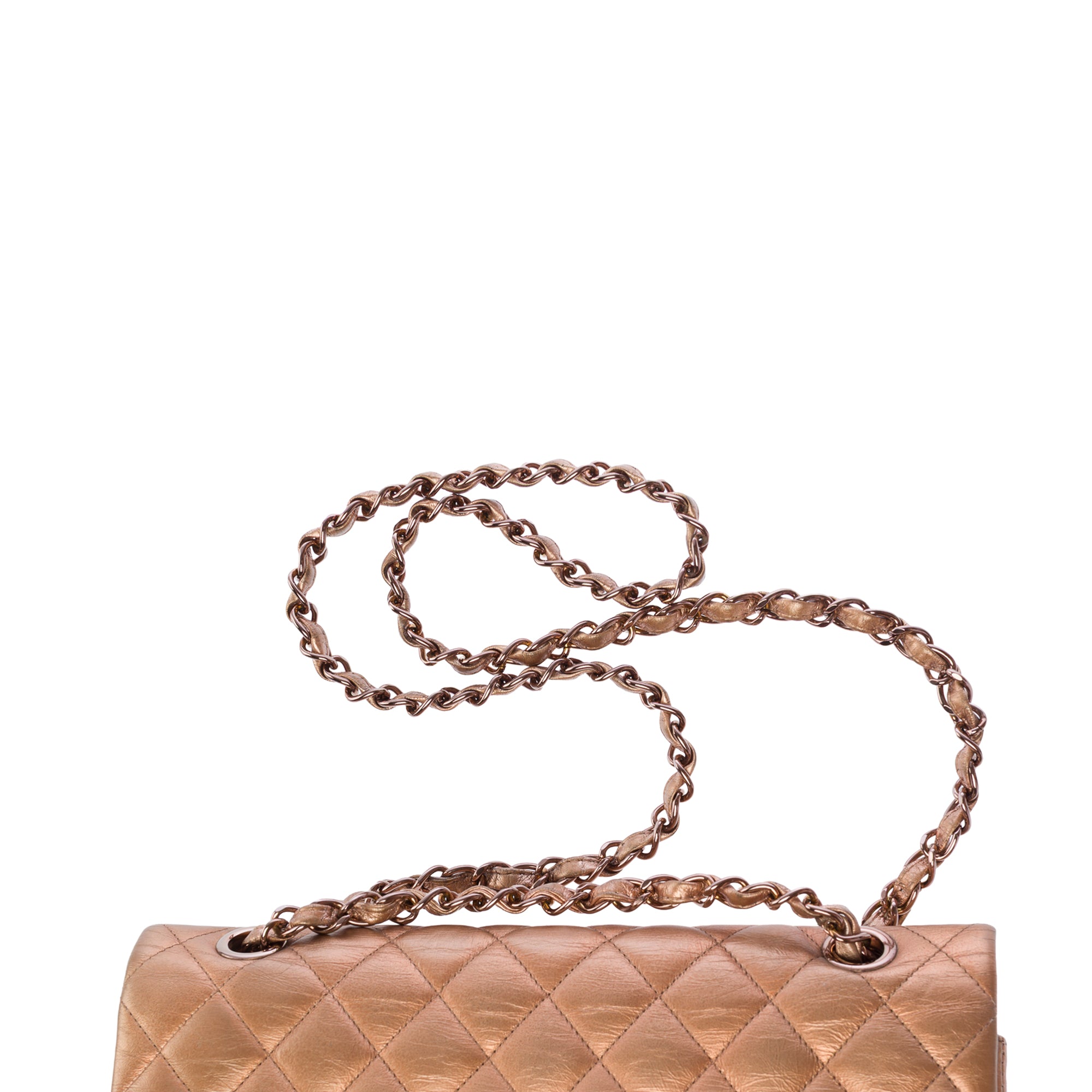 Sac CHANEL Timeless/Classique en Cuir Marron - 103572