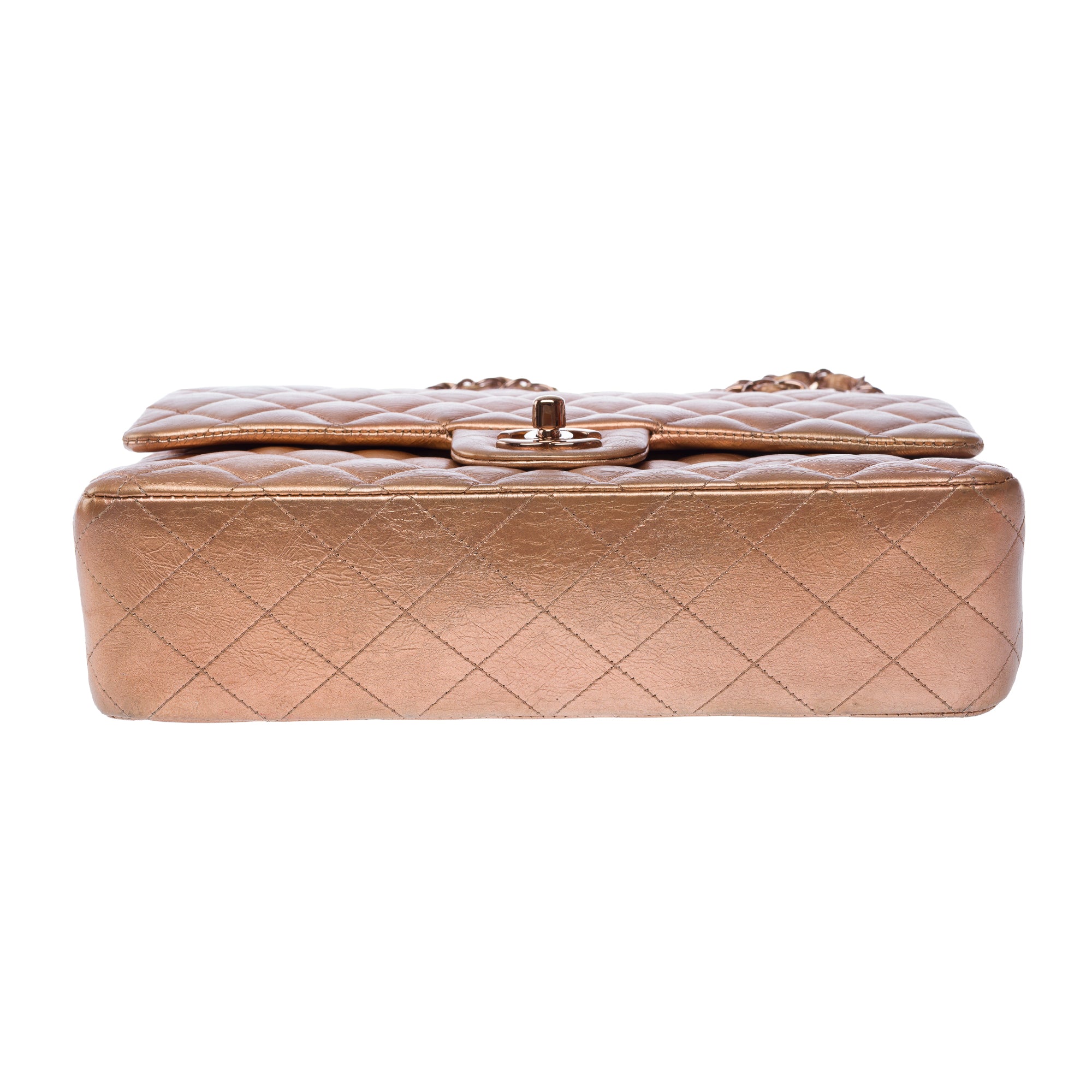 Sac CHANEL Timeless/Classique en Cuir Marron - 103572