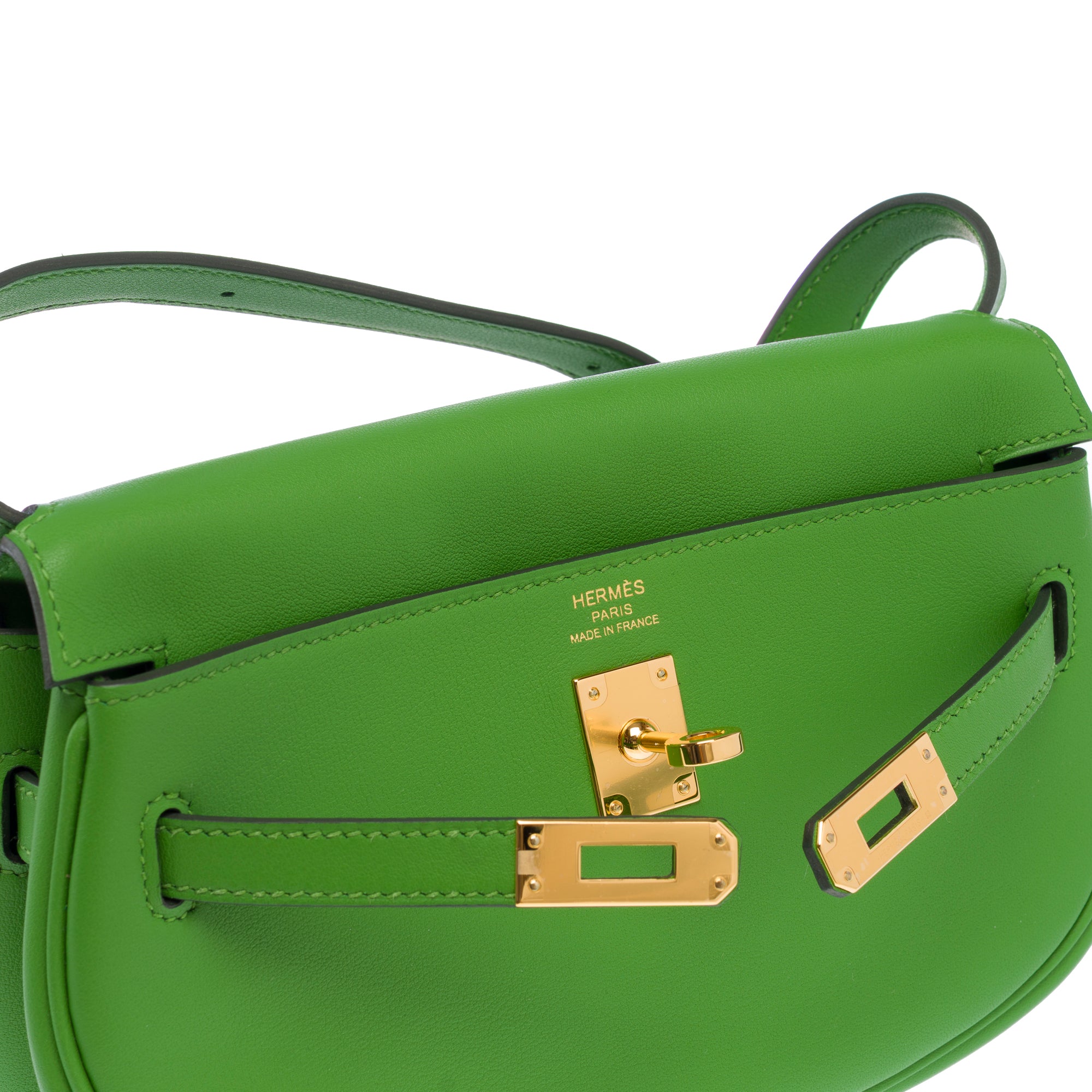 Sac HERMES en Cuir Vert - 103623