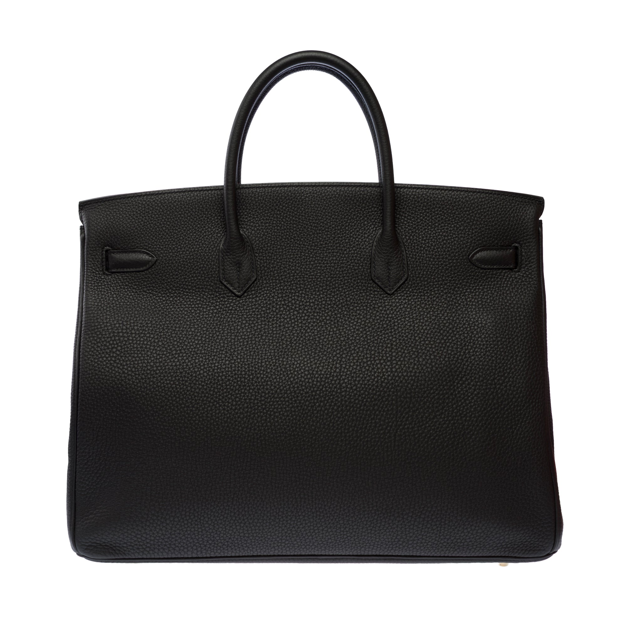 Sac HERMES Birkin 40 en Cuir Noir - 103624