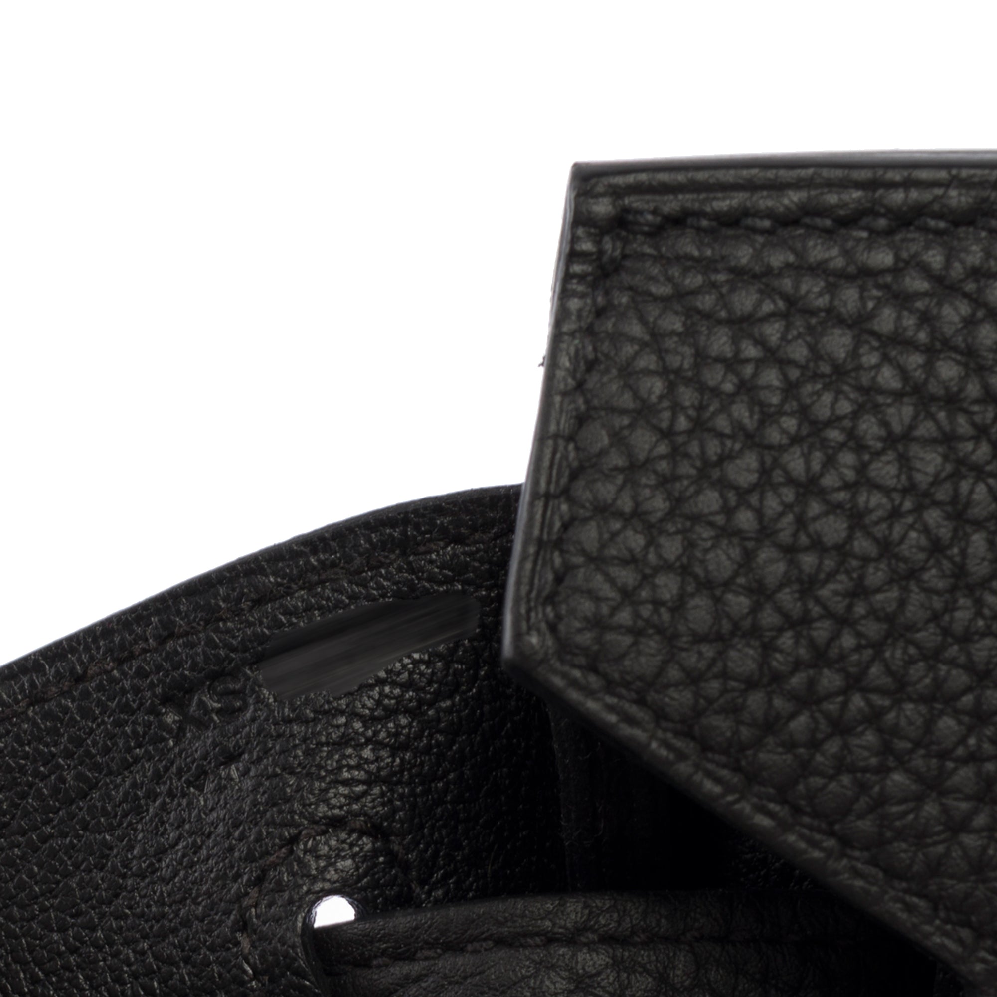 Sac HERMES Birkin 40 en Cuir Noir - 103624